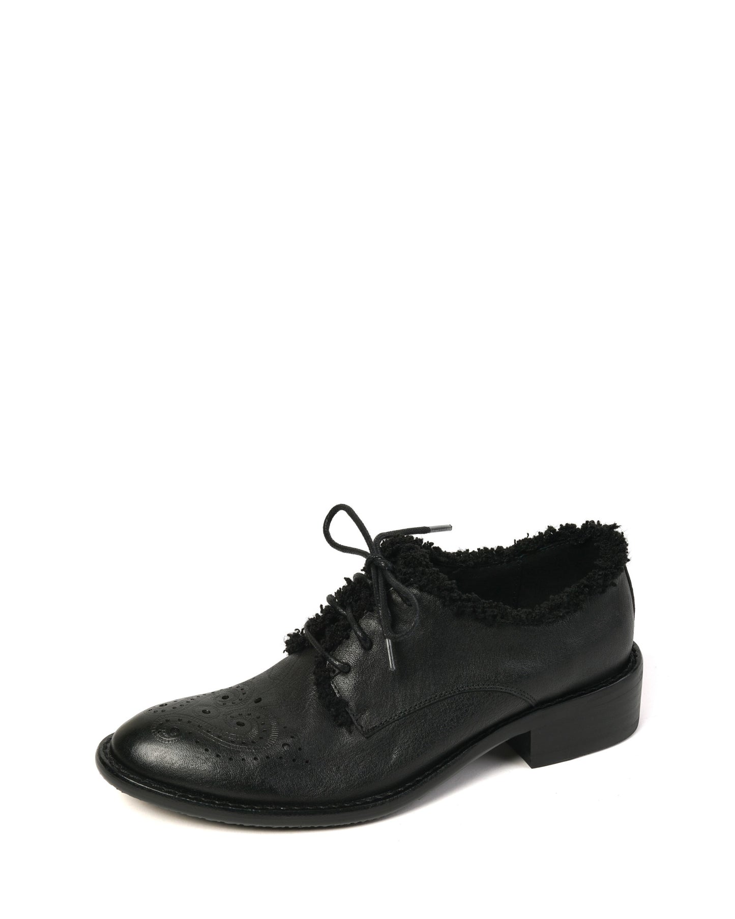 232 - Zapatos brogue de cuero