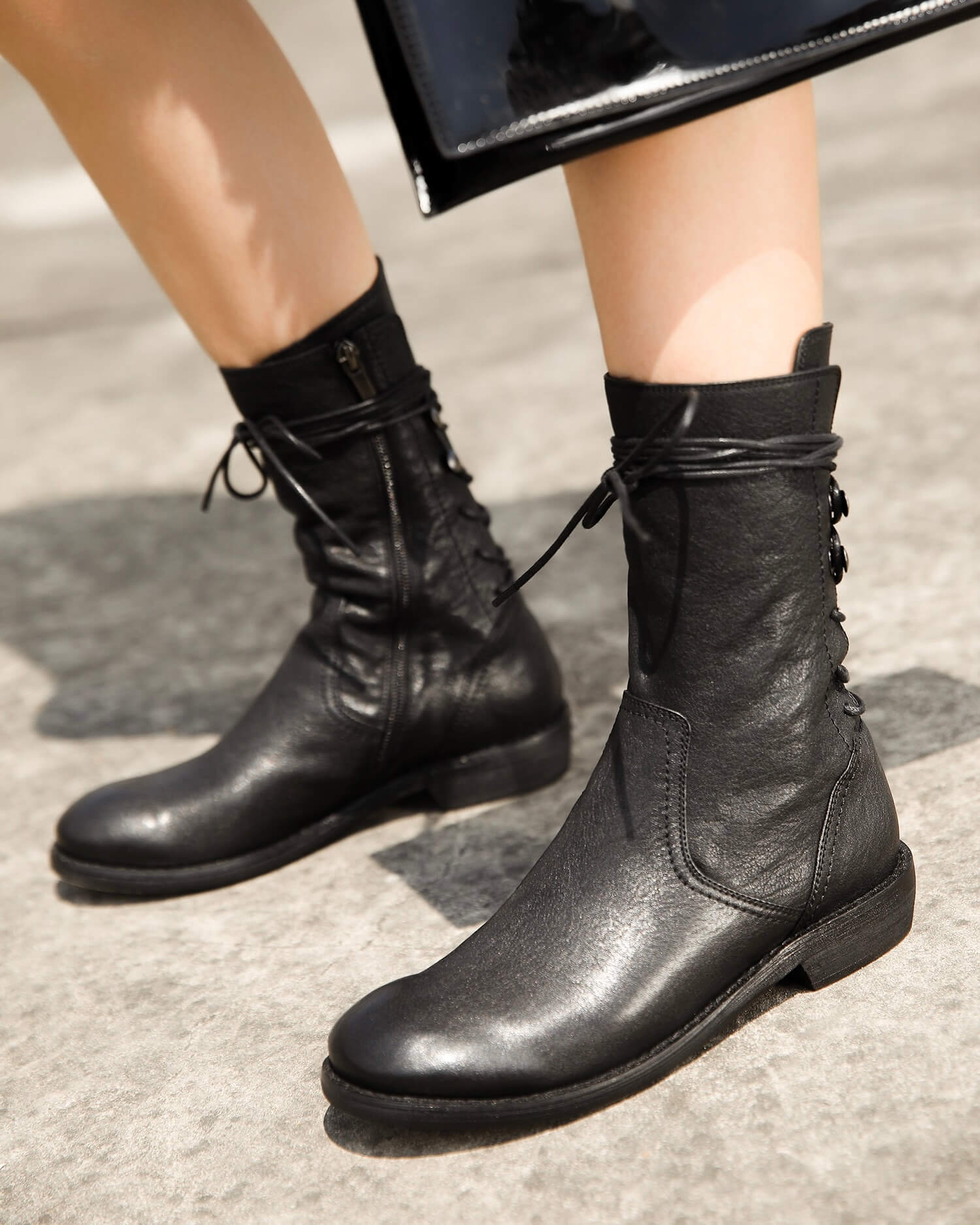 730-horsehide-boots-black-model