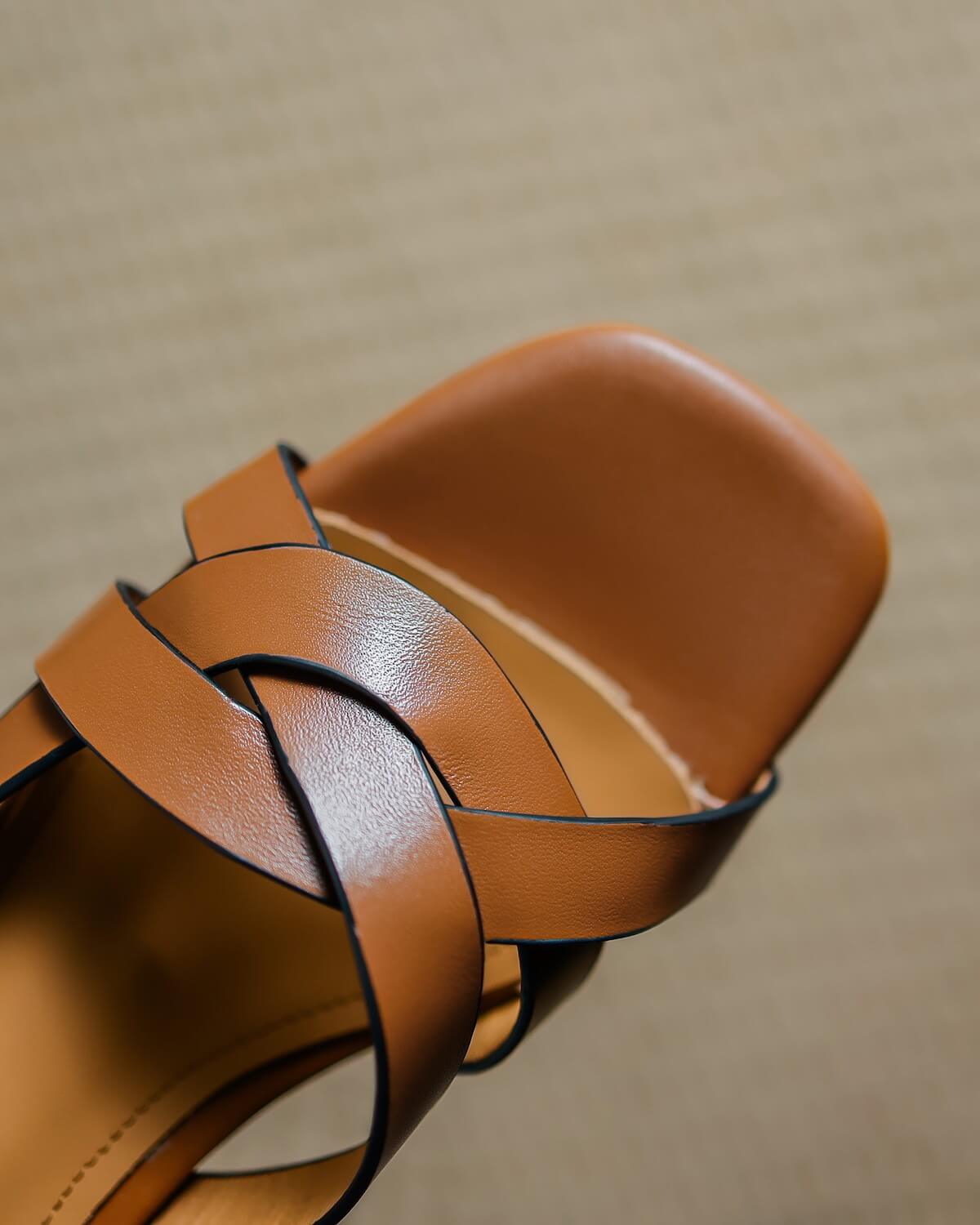Dova-cross-strap-leather-slides-brown-2