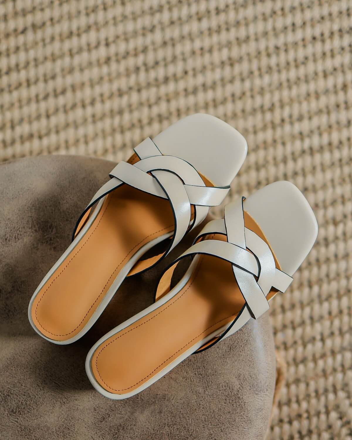Dova-cross-strap-leather-slides-white-1