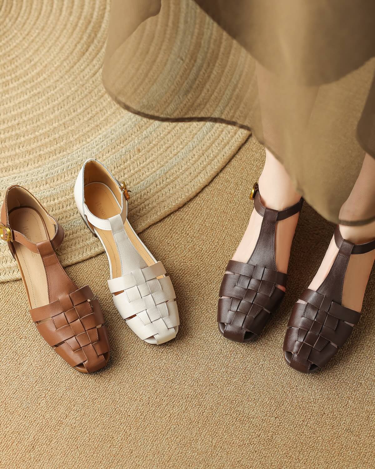 Imlay-woven-fisherman-sandals-dark-brown-model