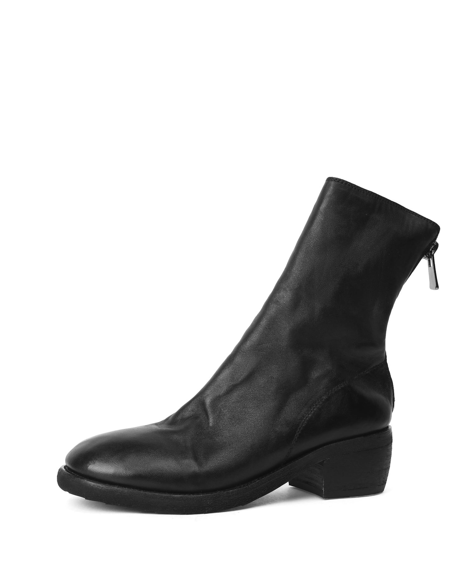 Jorma-horsehide-western-boots-black