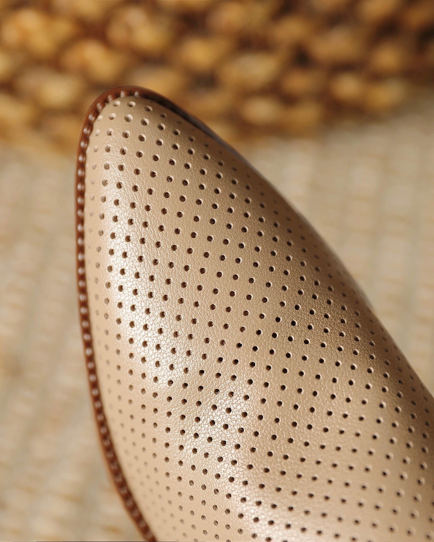 Kina - Slingbacks de piel perforada