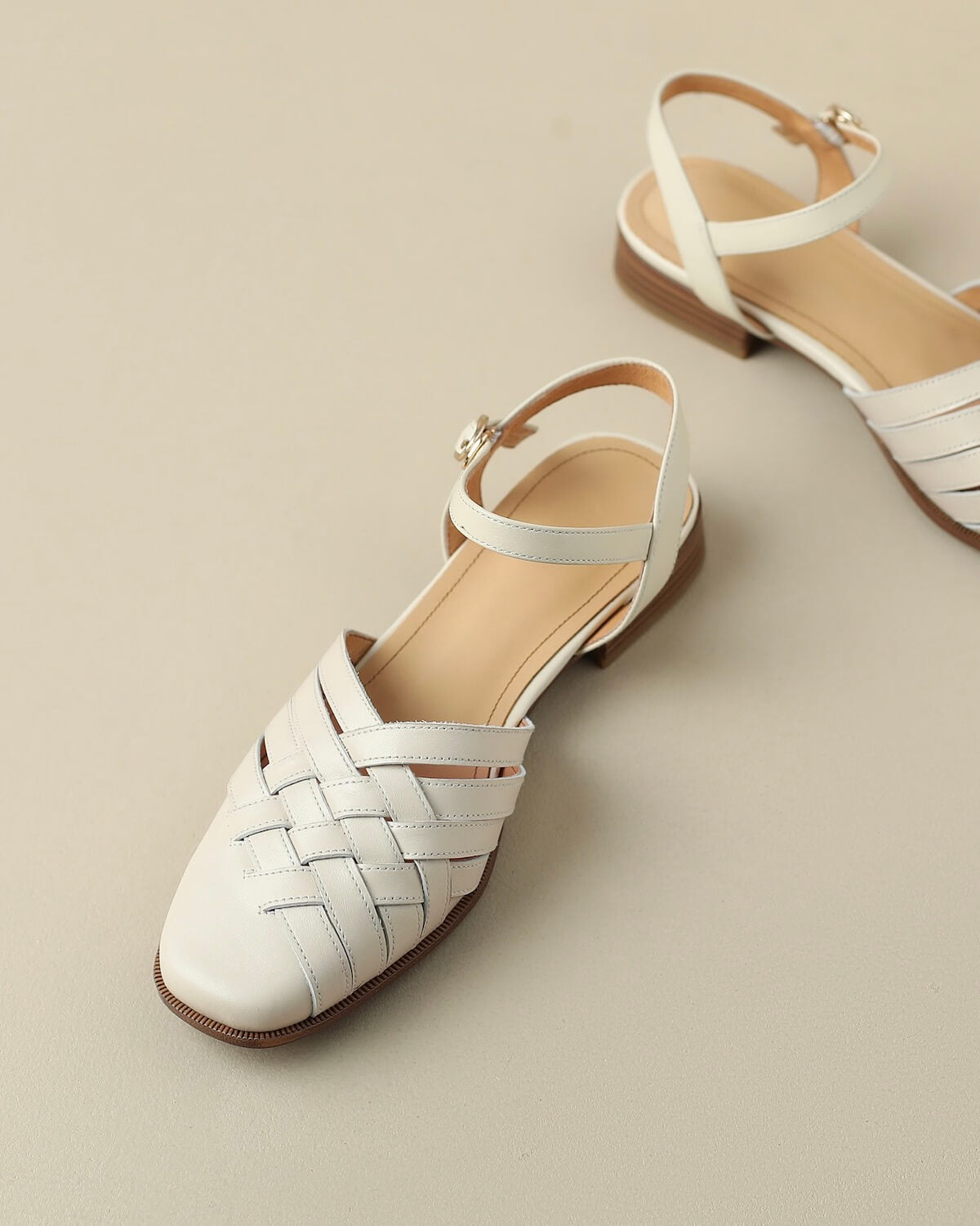 Kolar-woven-leather-sandals-white-1