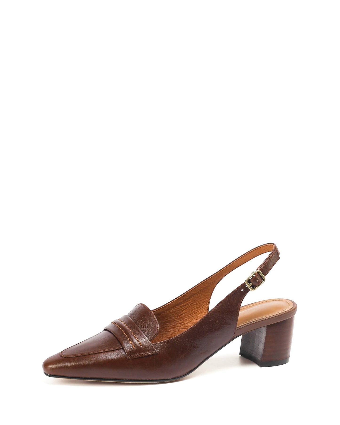 Gero - Leather Slingbacks
