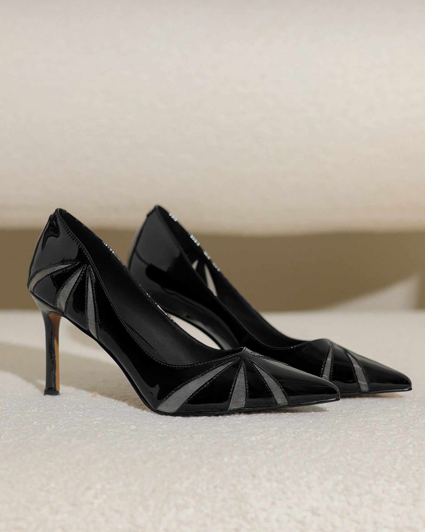 Marza - Escarpins en cuir verni