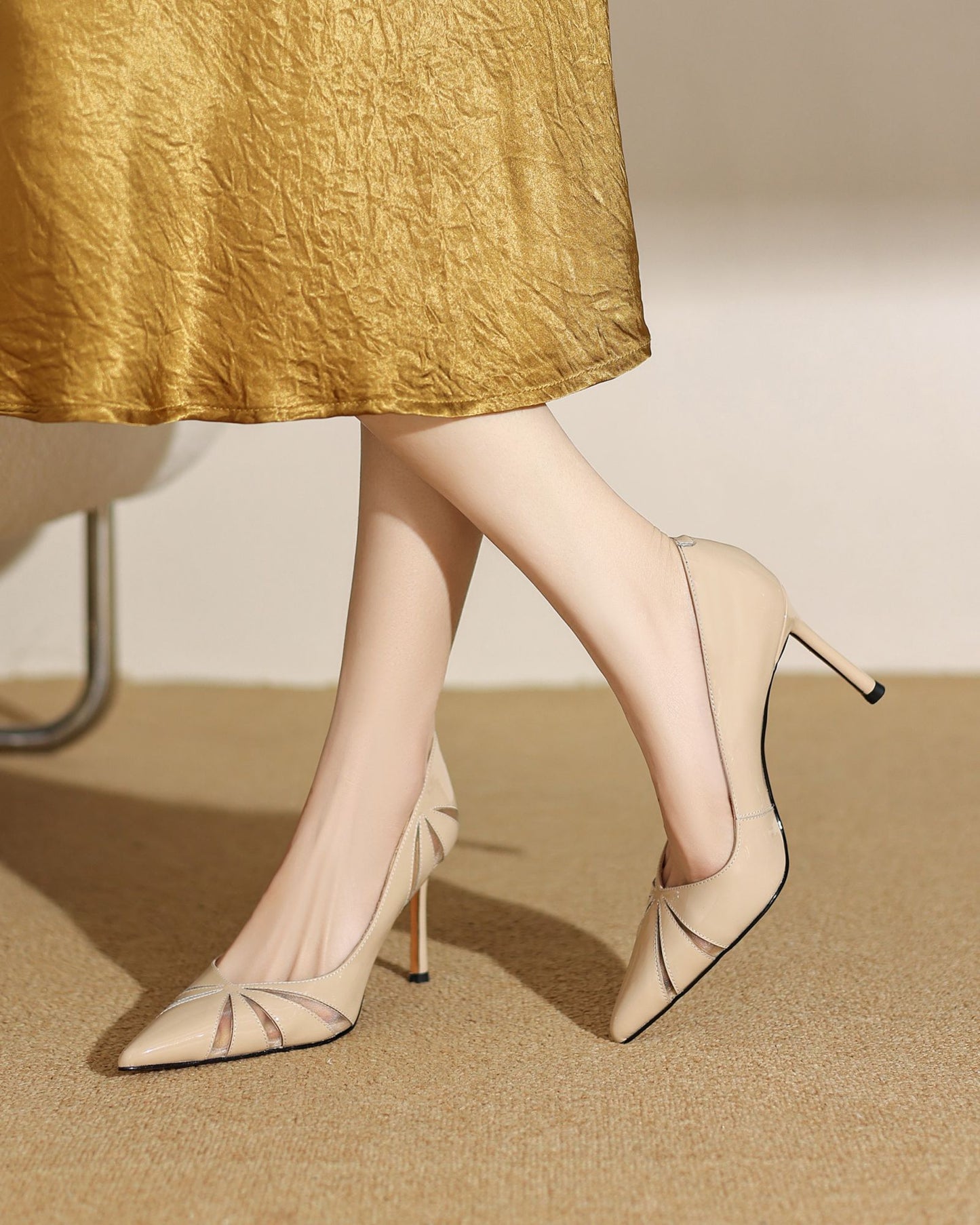 Marza - Escarpins en cuir verni