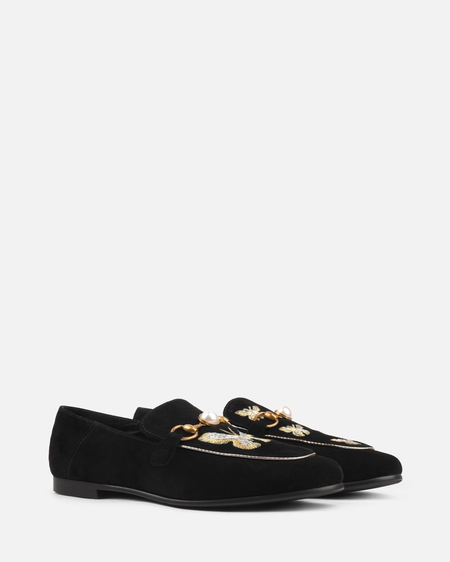 Coria - Embroidery Loafers