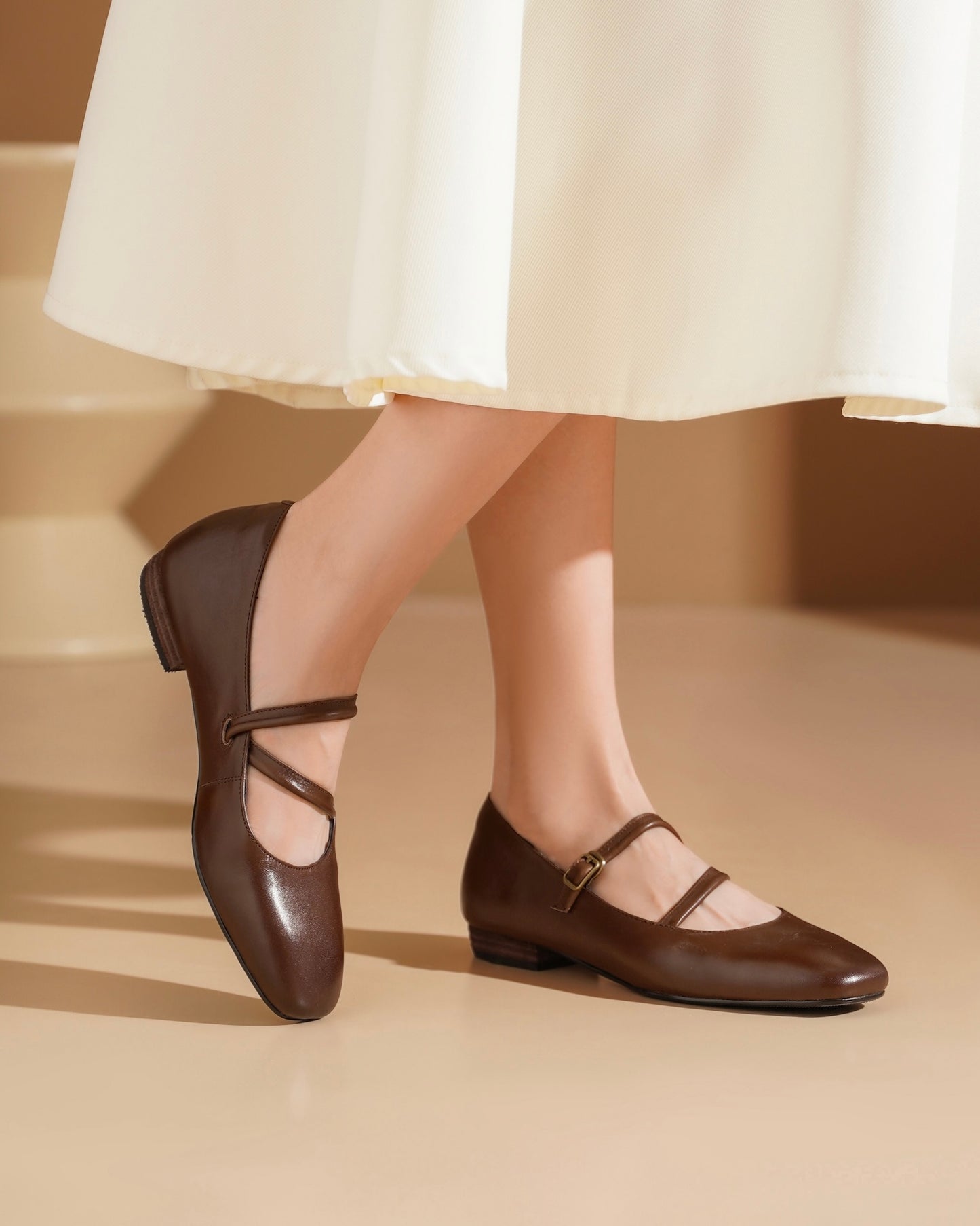 Palo - Leather Flats