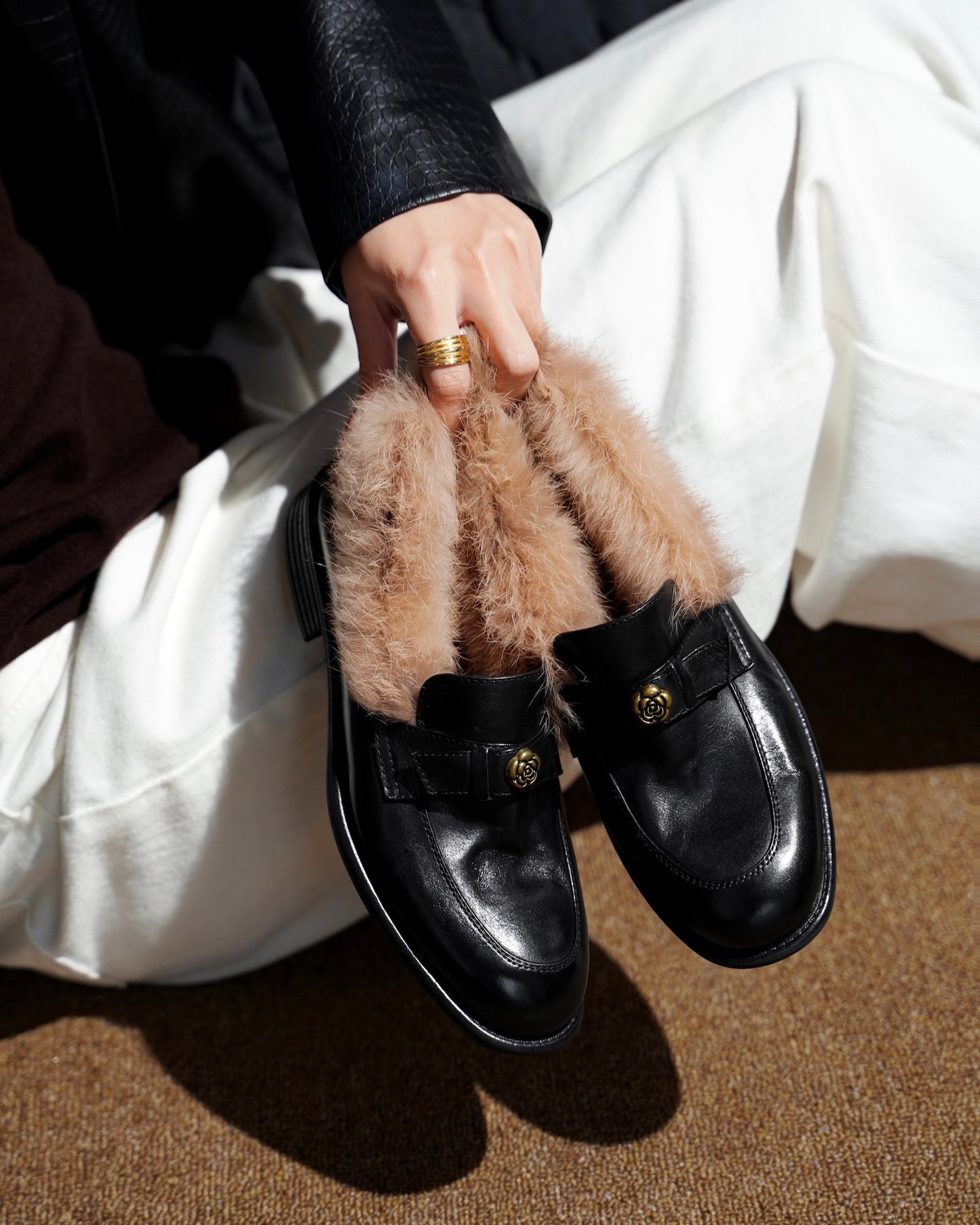 Palo - Fur Lined Loafers