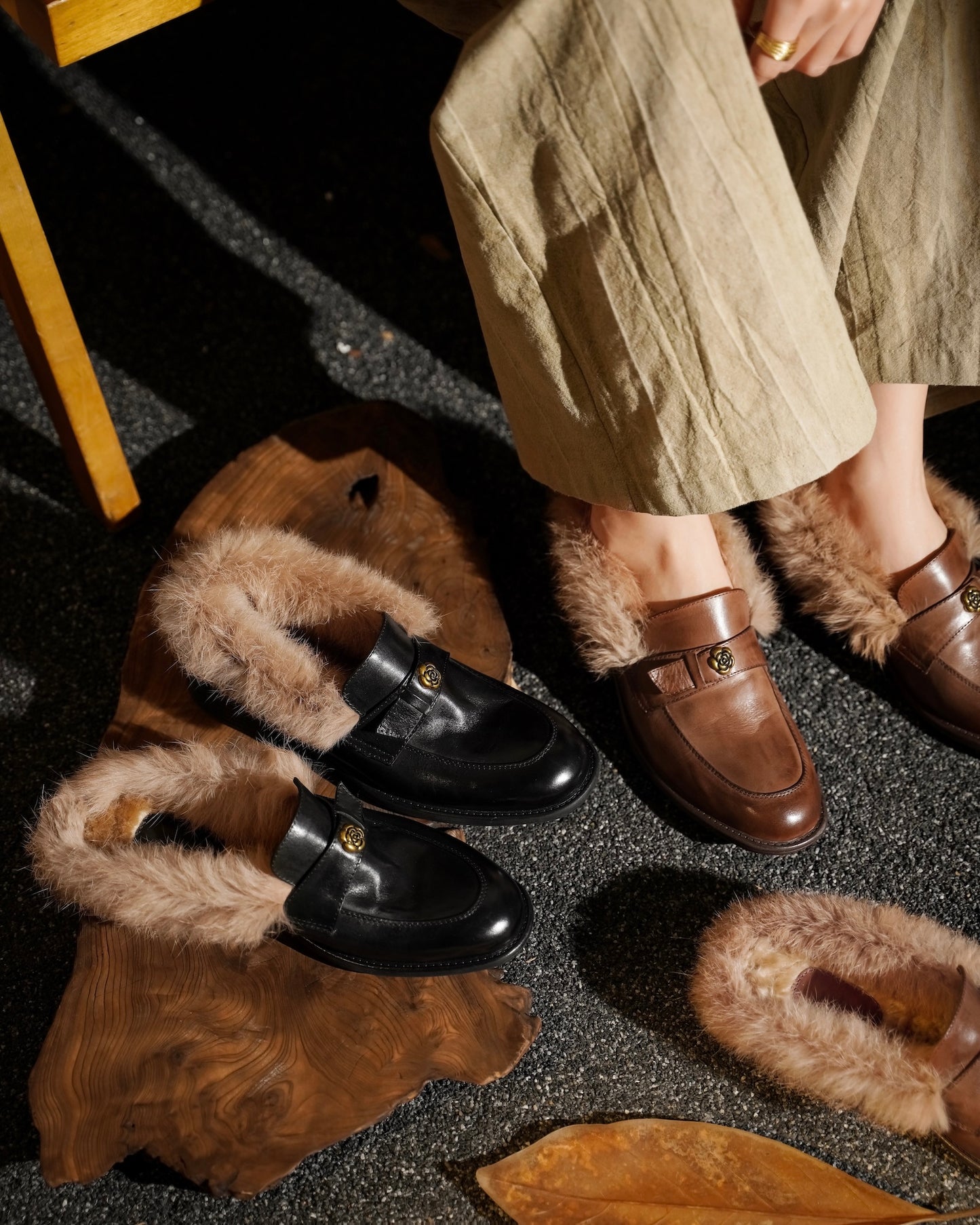 Palo - Fur Lined Loafers