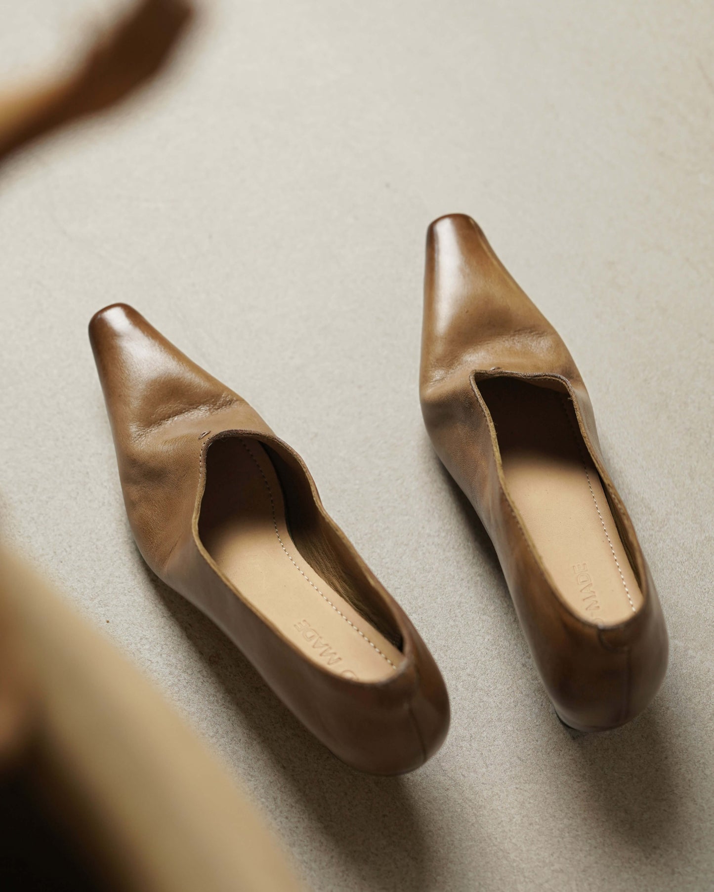 Saton - Zapatos de salón de piel de caballo (suela de cuero)