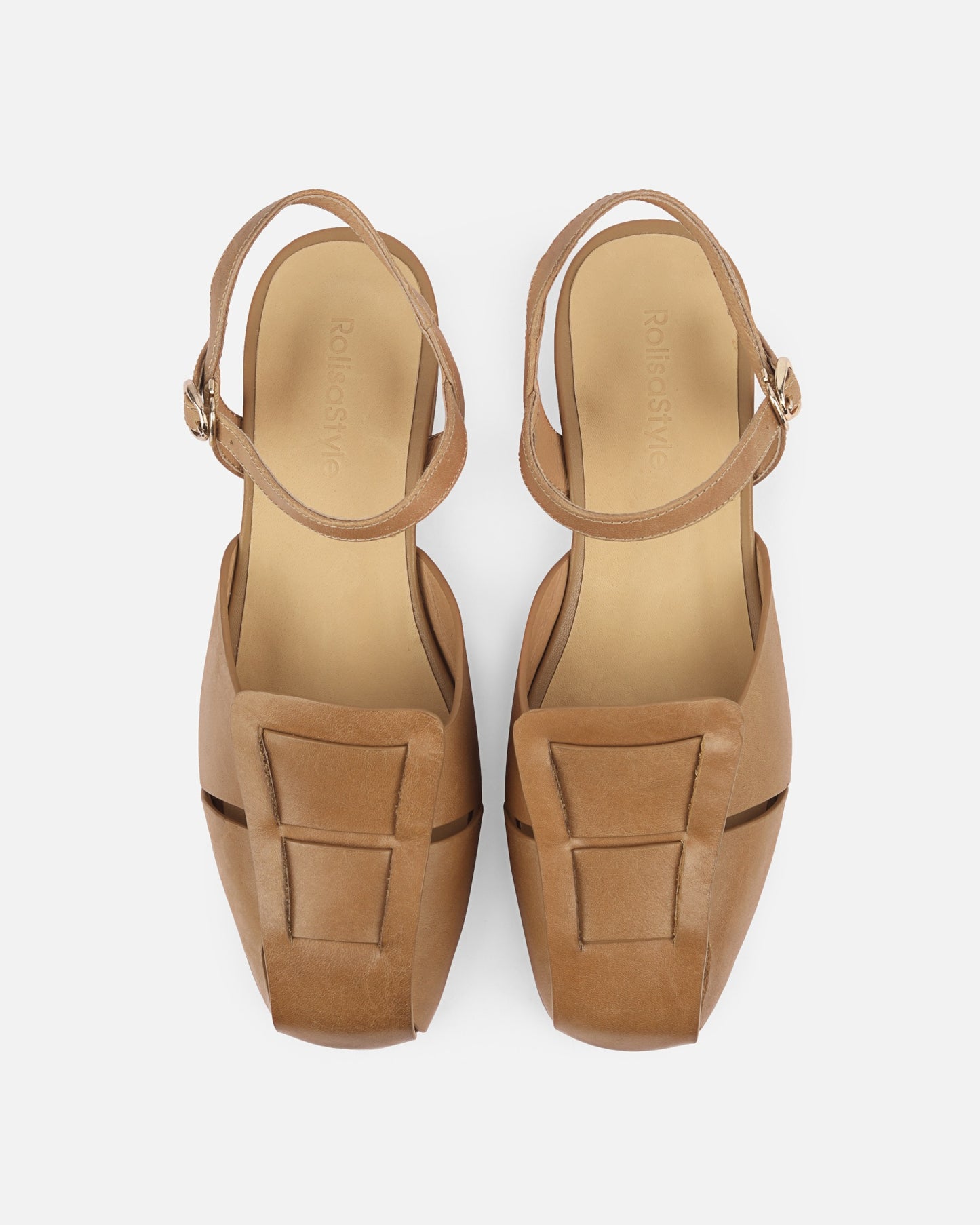 Voda - Platta Läder Sandaler