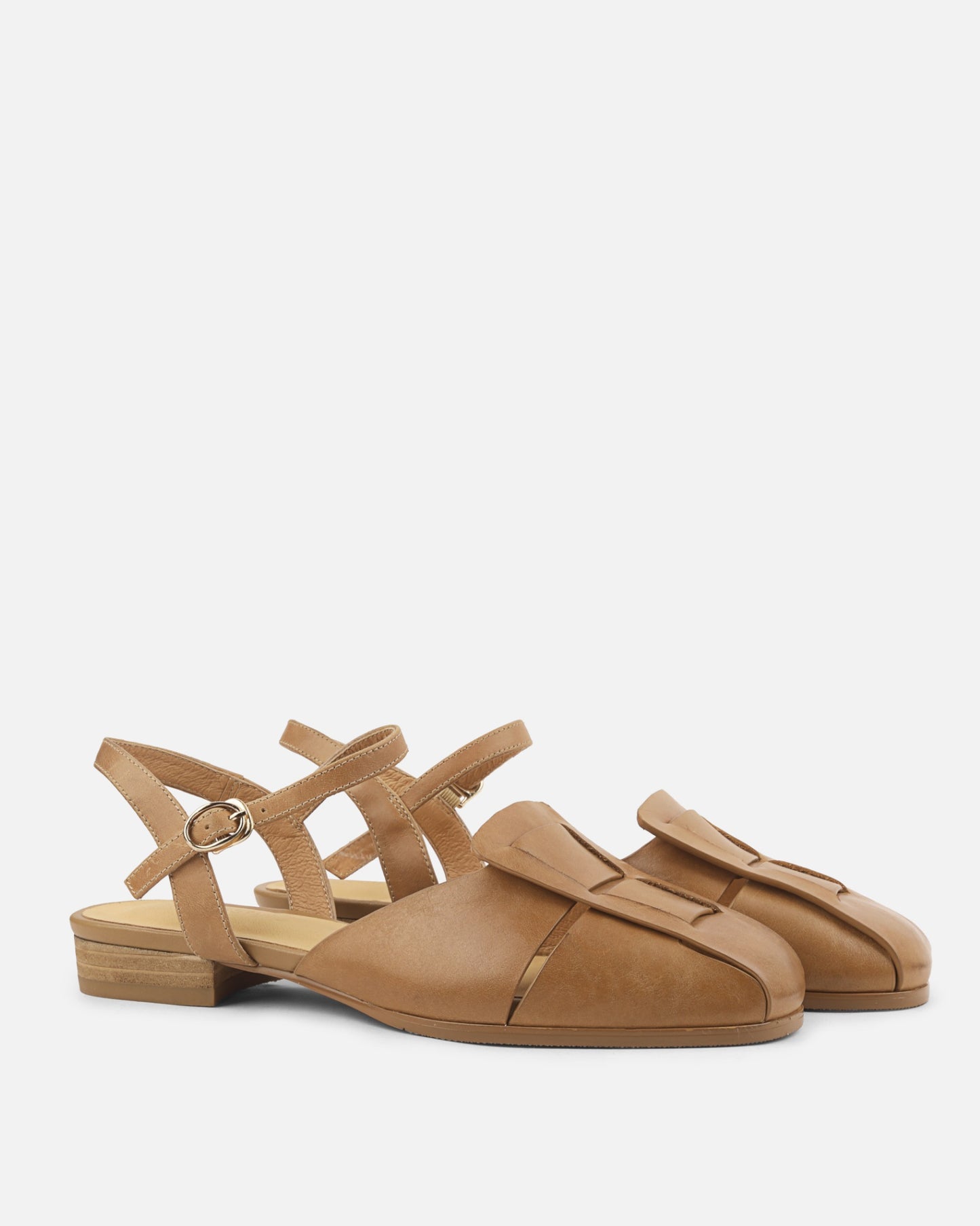 Voda - Platta Läder Sandaler