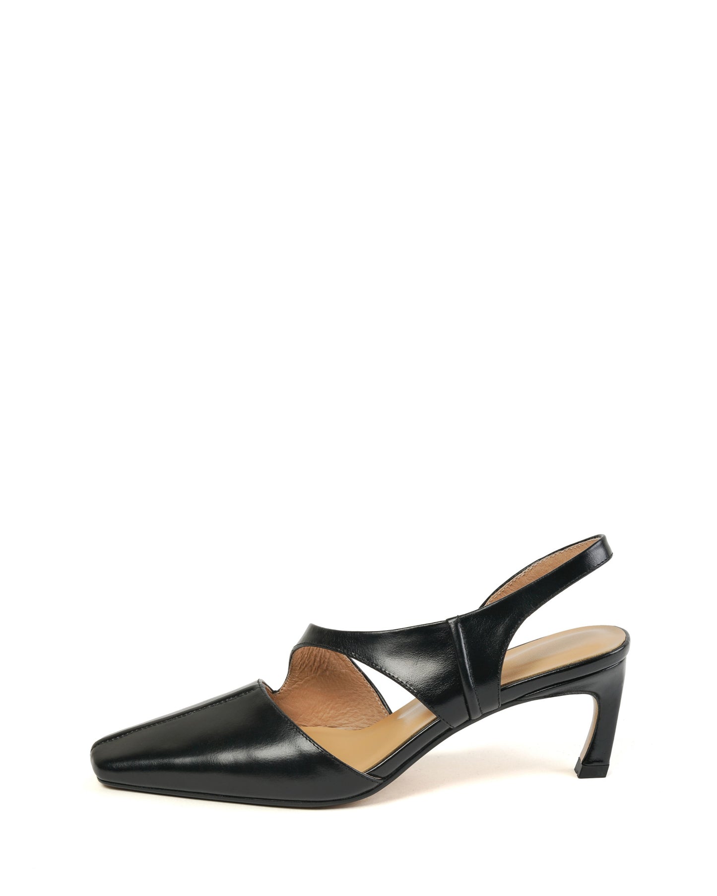Hati - Asymmetrical Strap Heels