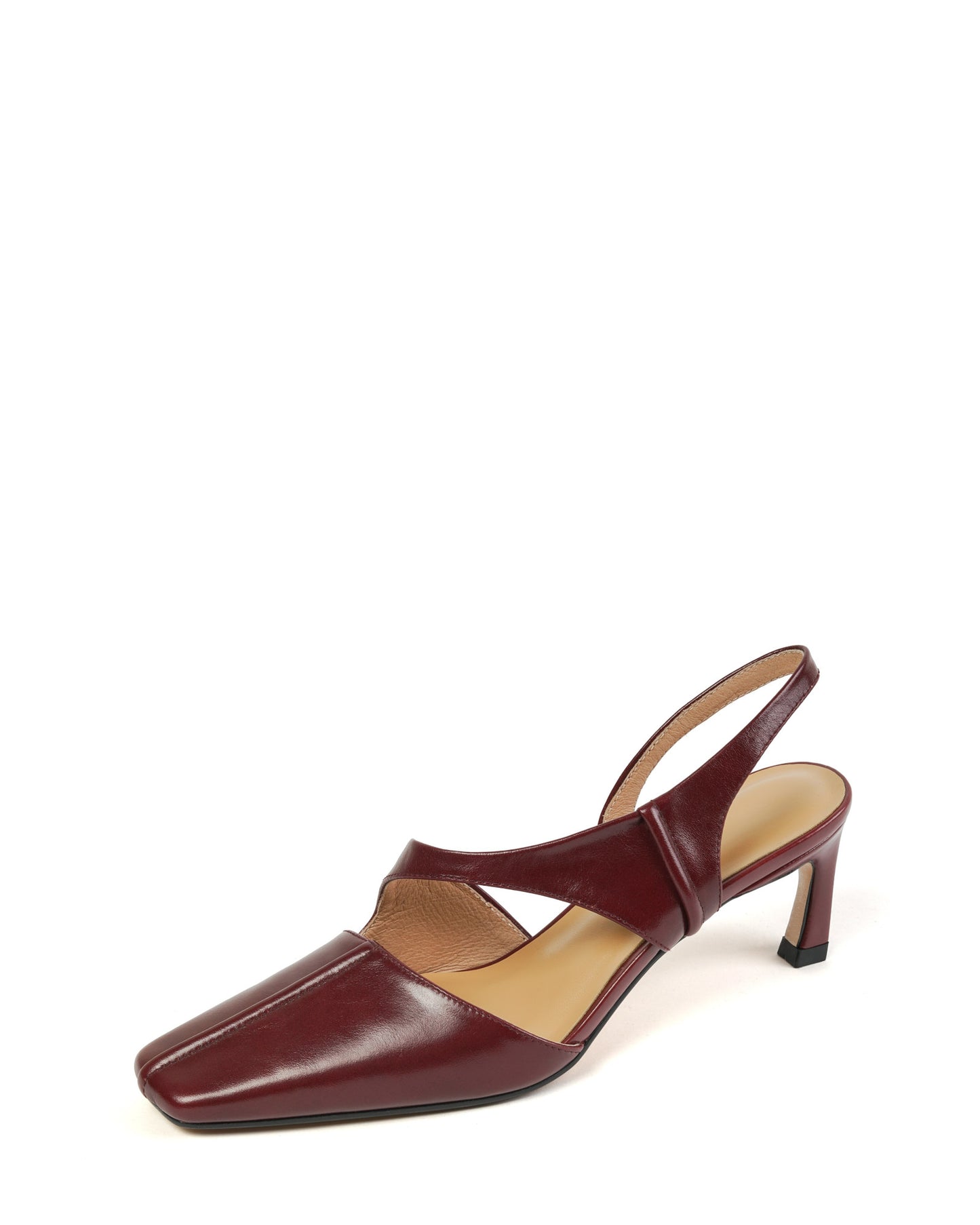 Hati - Asymmetrical Strap Heels