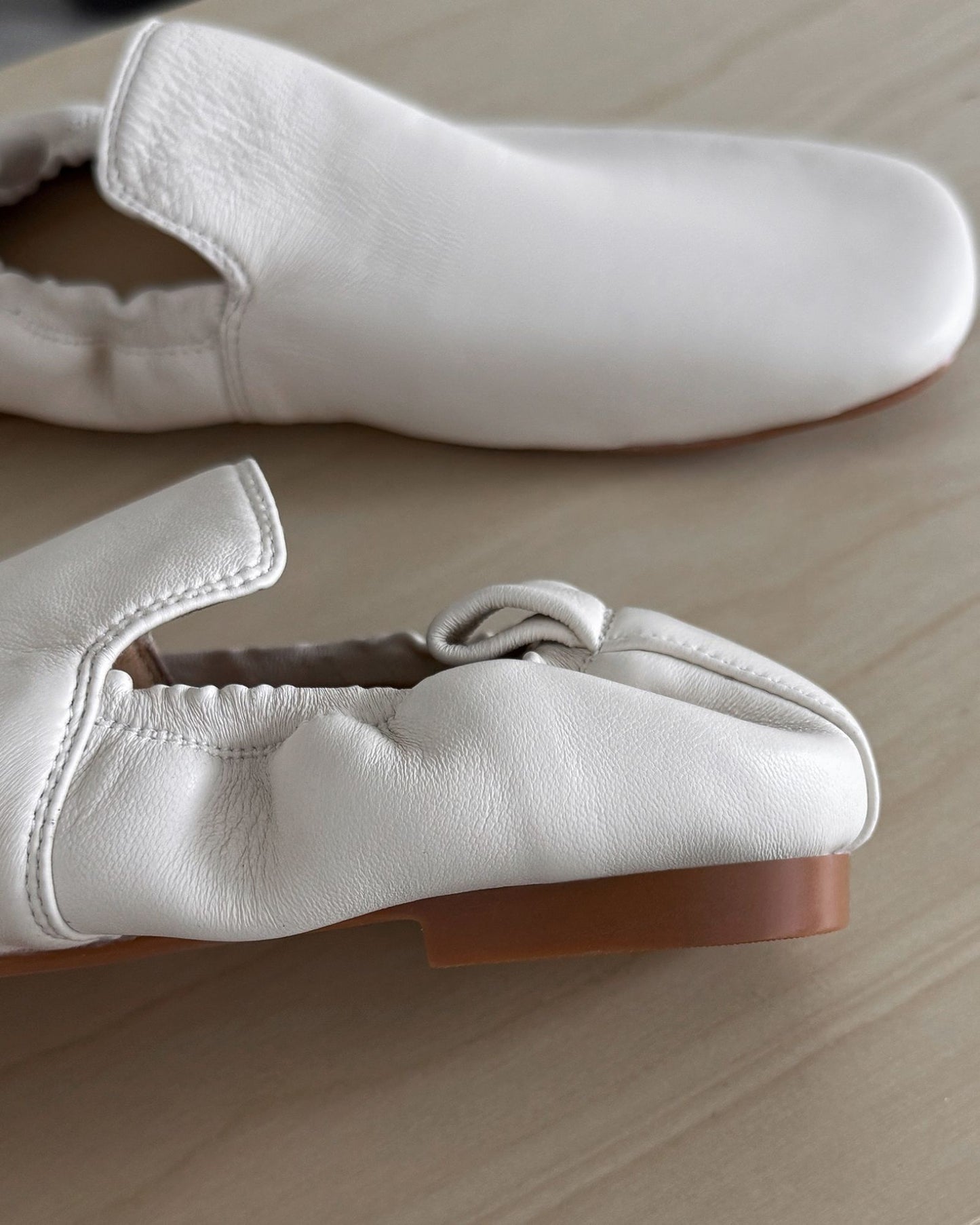 Lambskin Square Loafers