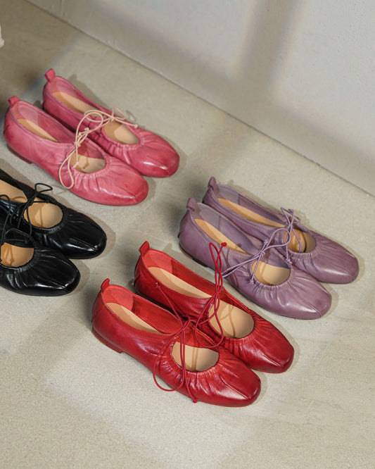 Loma - Horsehide Ballet Flats