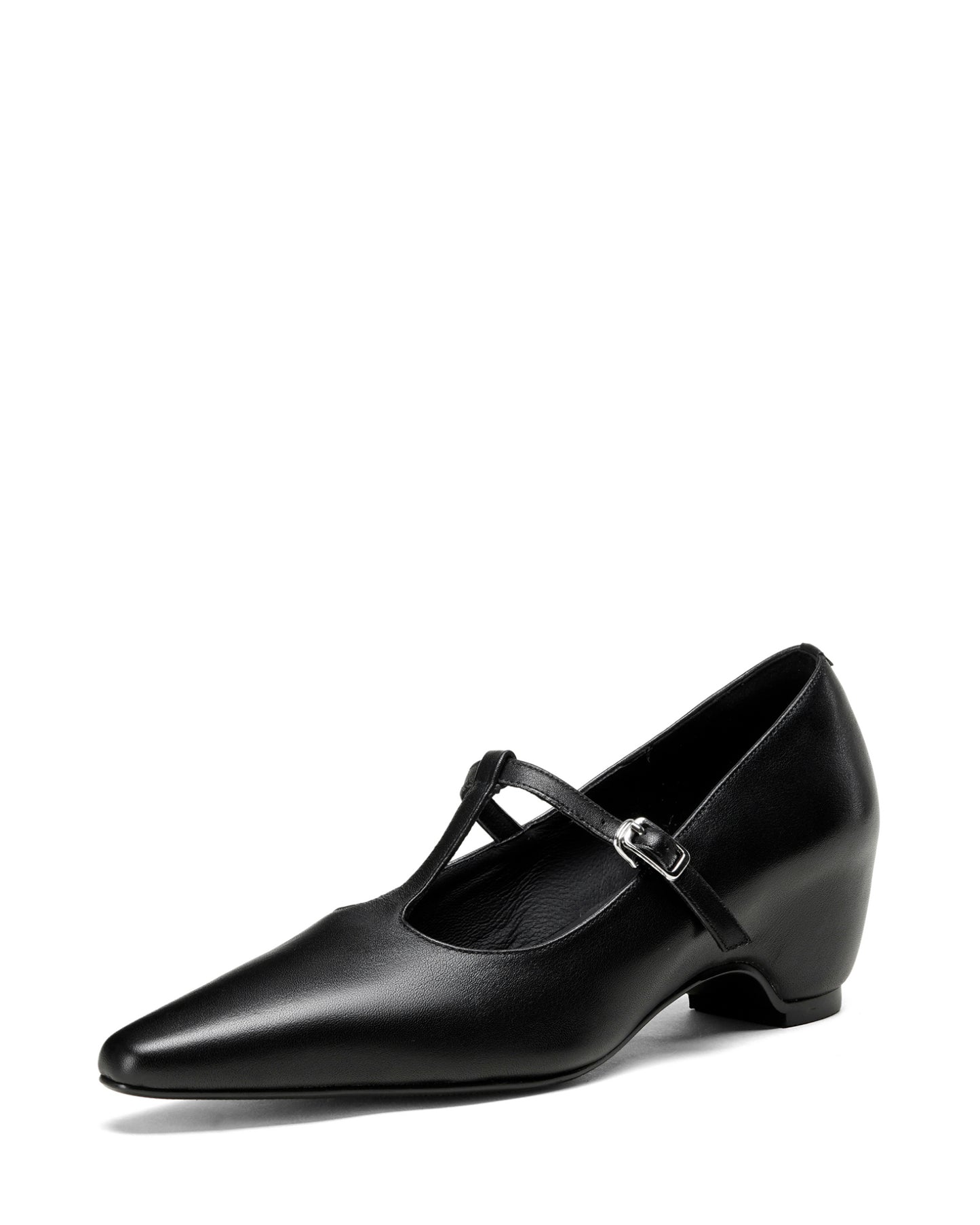 Mora - T Strap Wedge Heels