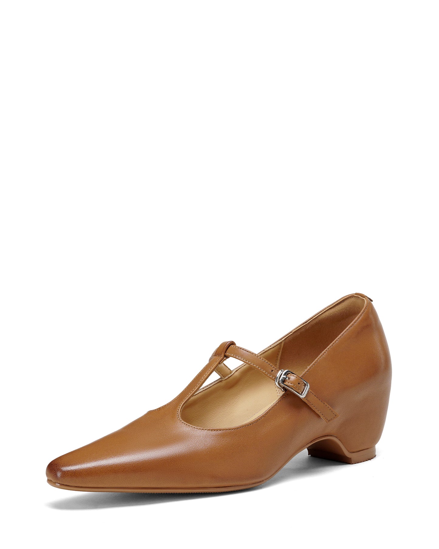 Mora - T Strap Wedge Heels