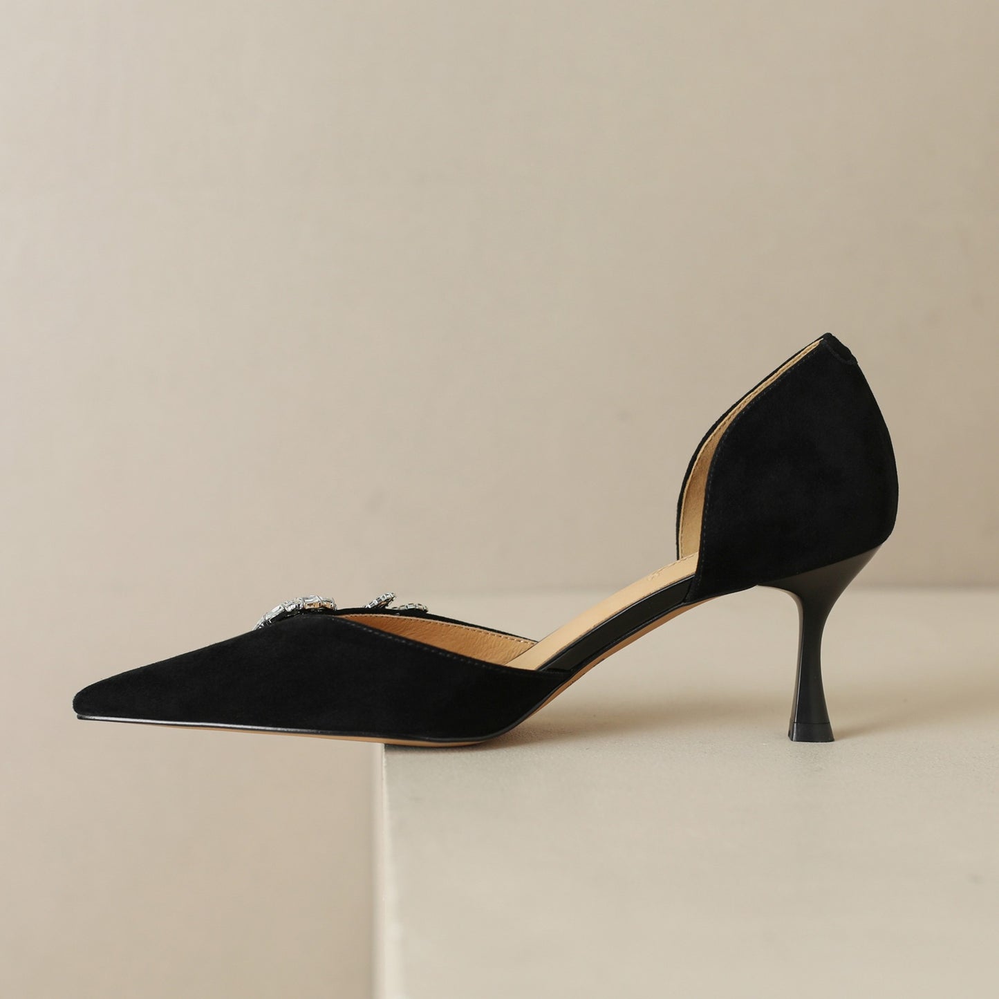 Sva - Tacones d'Orsay con pedrería