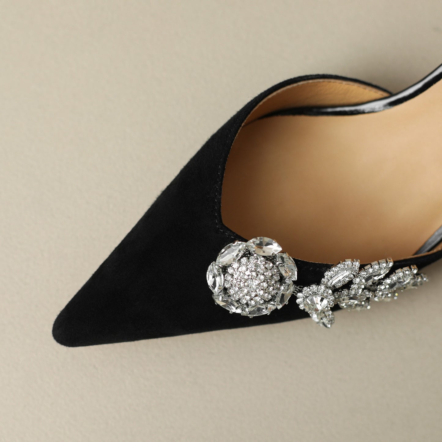 Sva - Tacones d'Orsay con pedrería