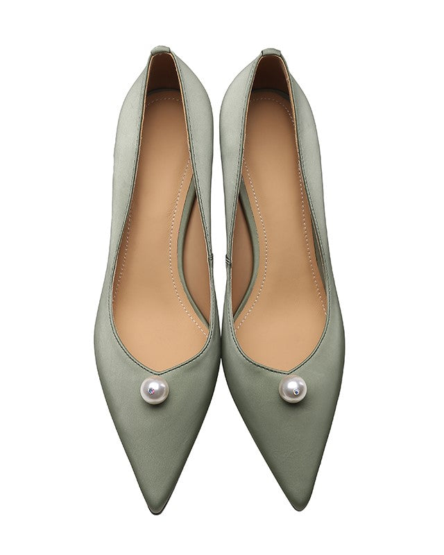 Cala-Pearl-Embellished-Green-Satin-Heels-2