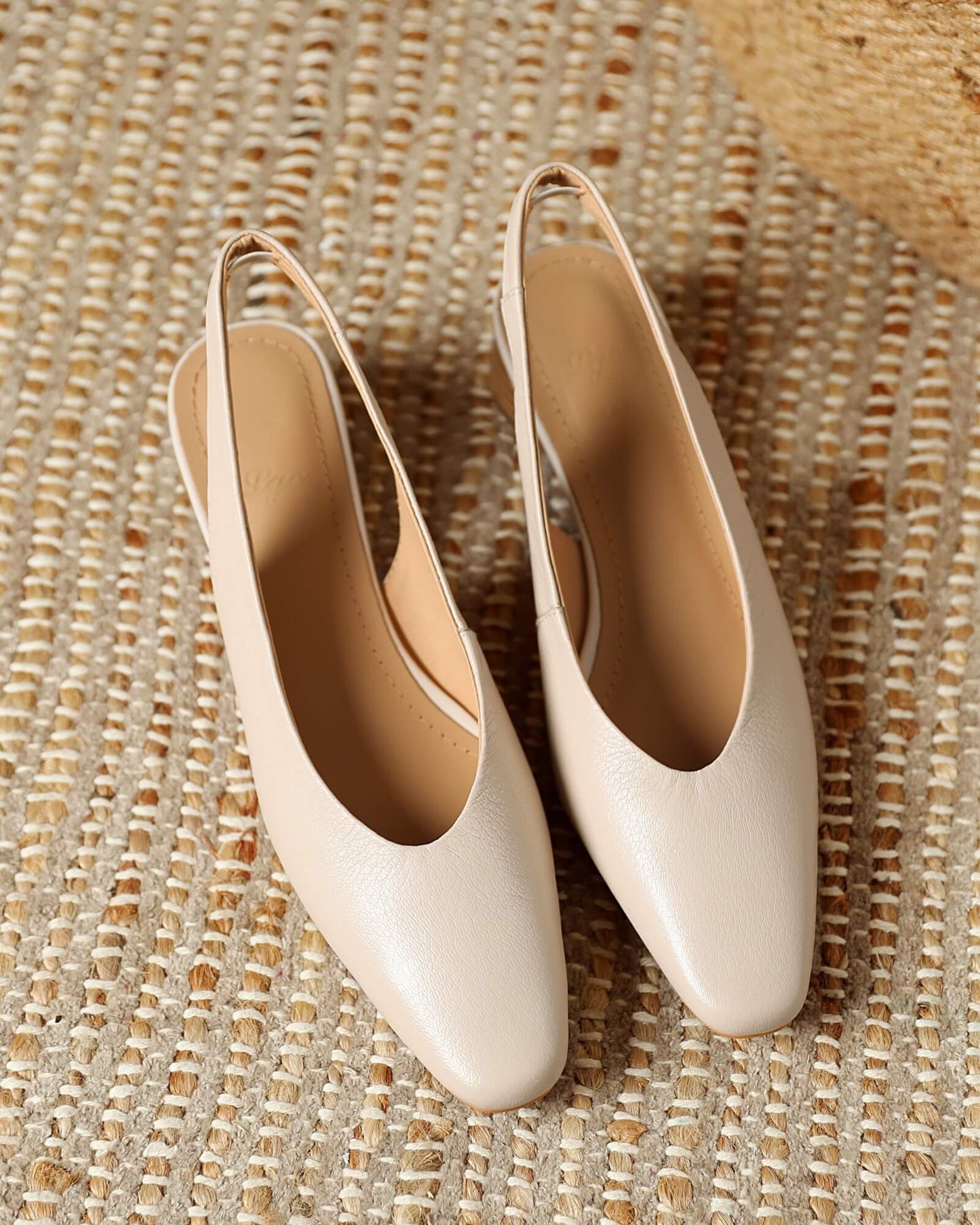Ganni-beige-lambskin-slingback-pumps-1