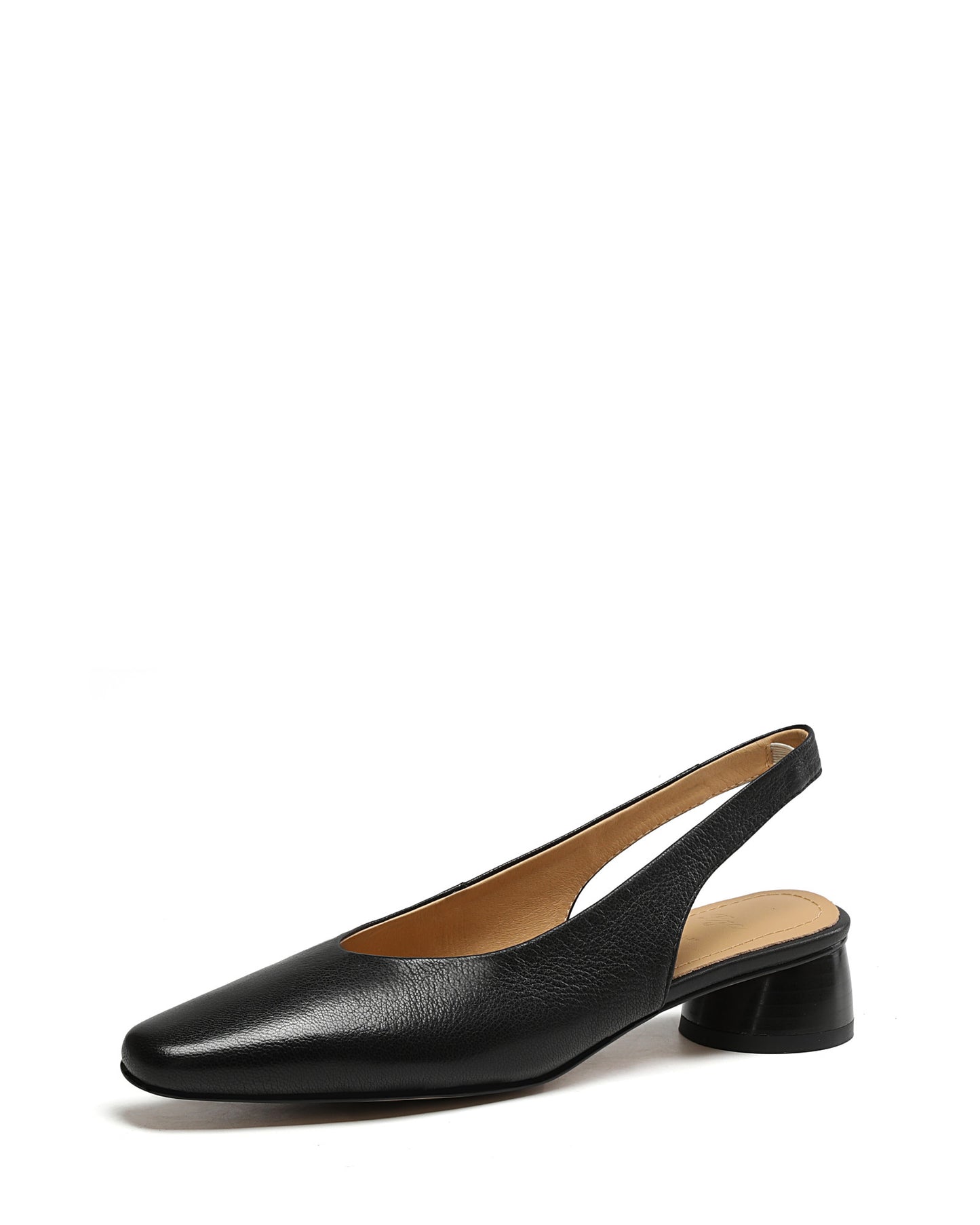 Ganni-black-lambskin-slingback-pumps