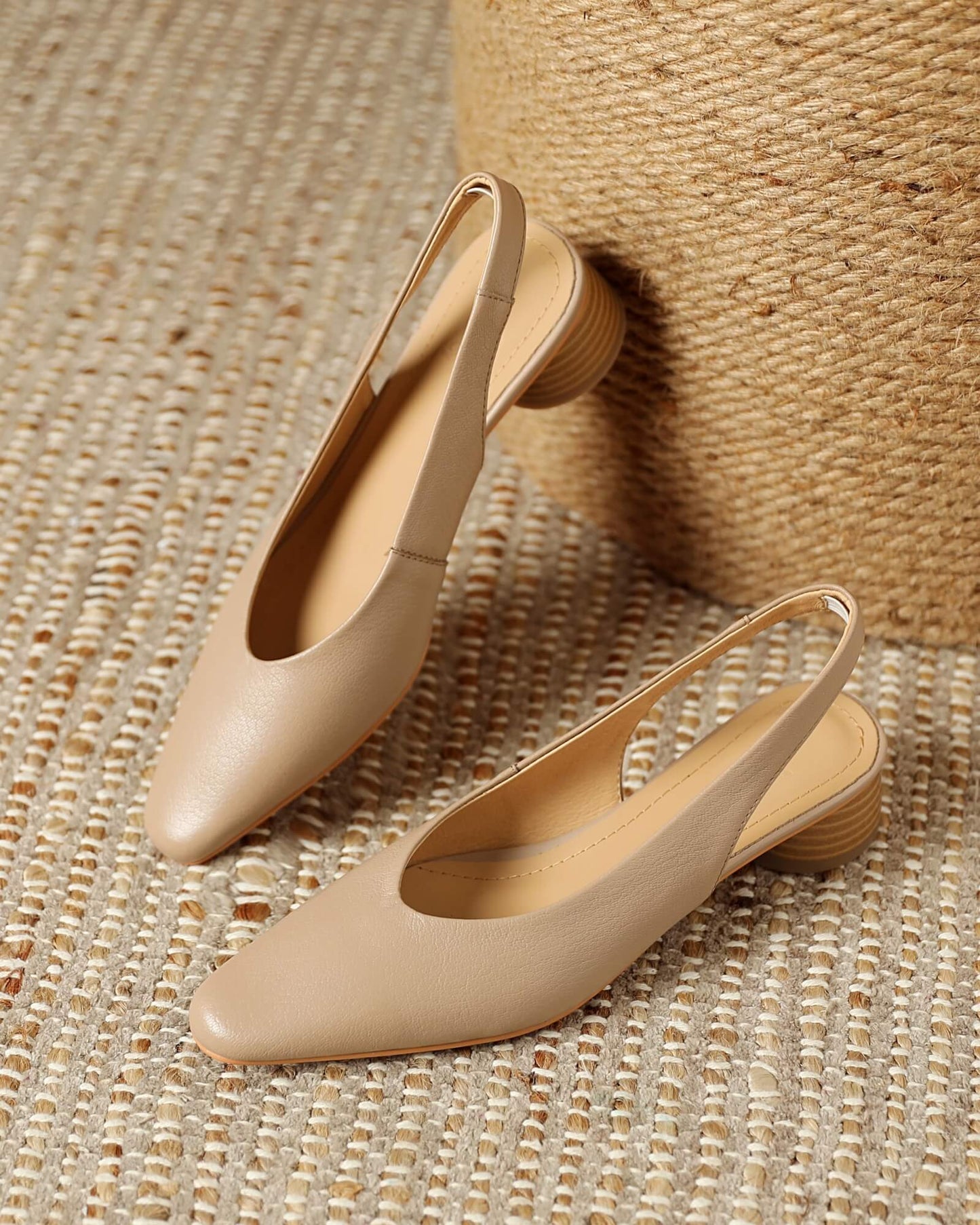 Ganni-nude-lambskin-slingback-pumps-1
