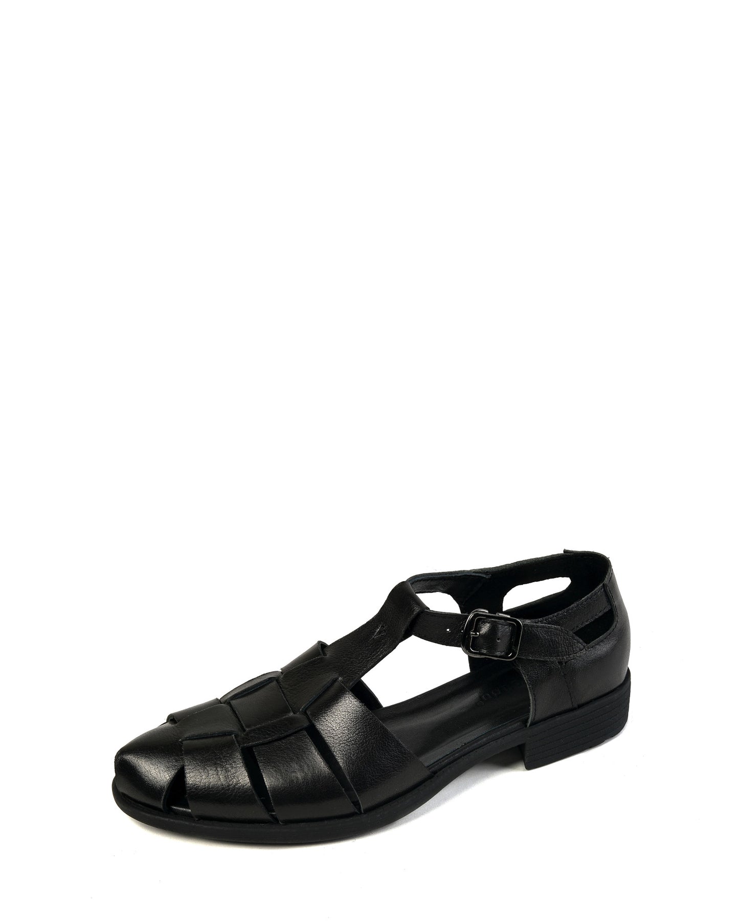 Goan-Black-Woven-Fisherman-Sandals