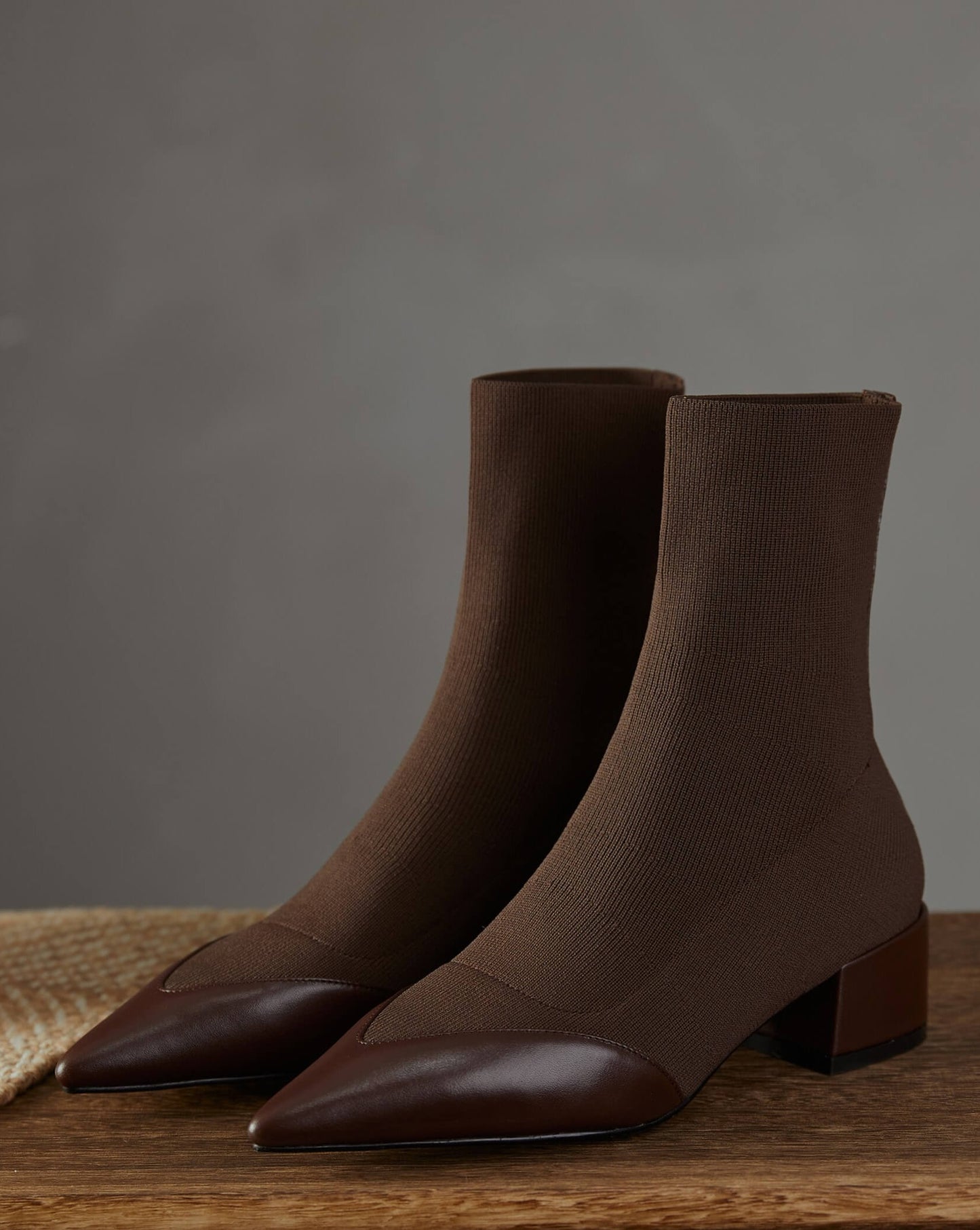 Lynn-Brown-Sock-Boots-1