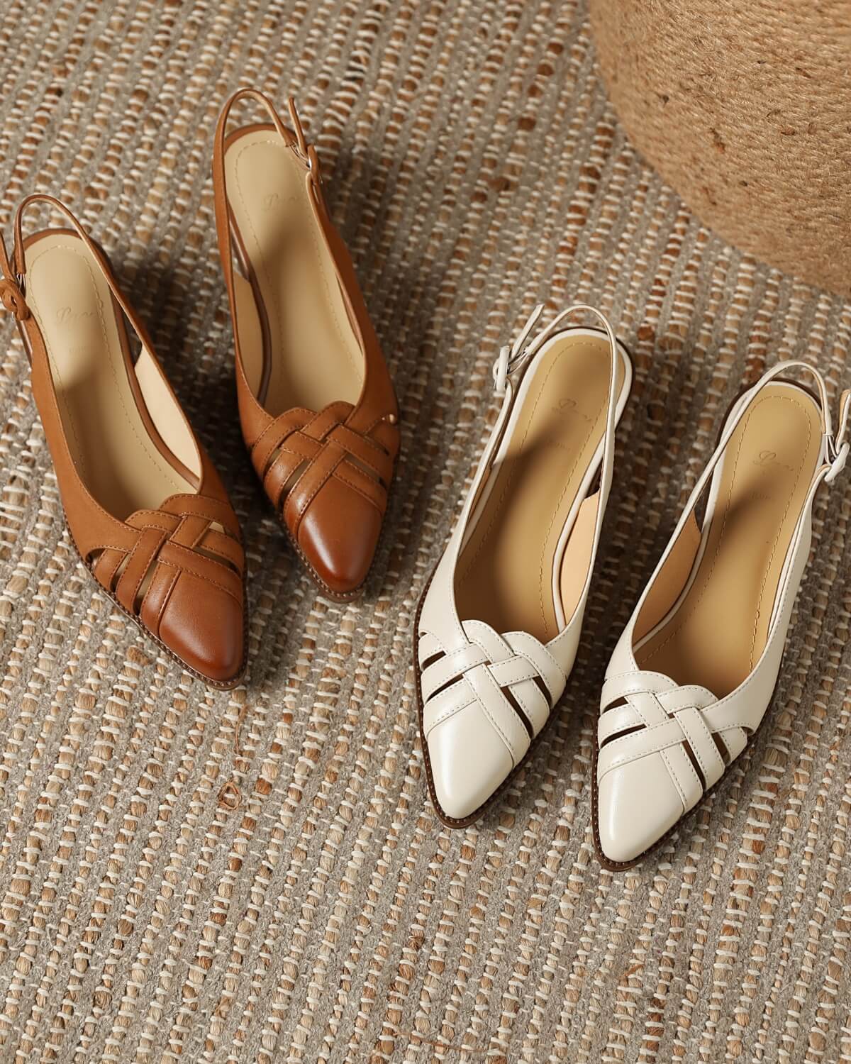 Milar-woven-slingback-pumps-lambskin