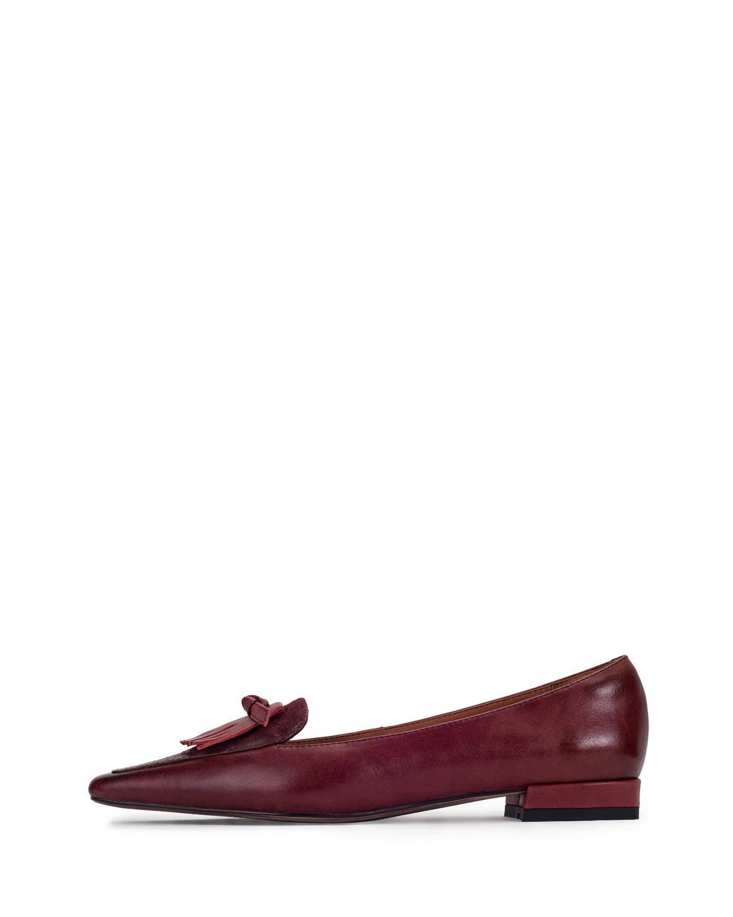 Moa - Fringed Leather Loafers
