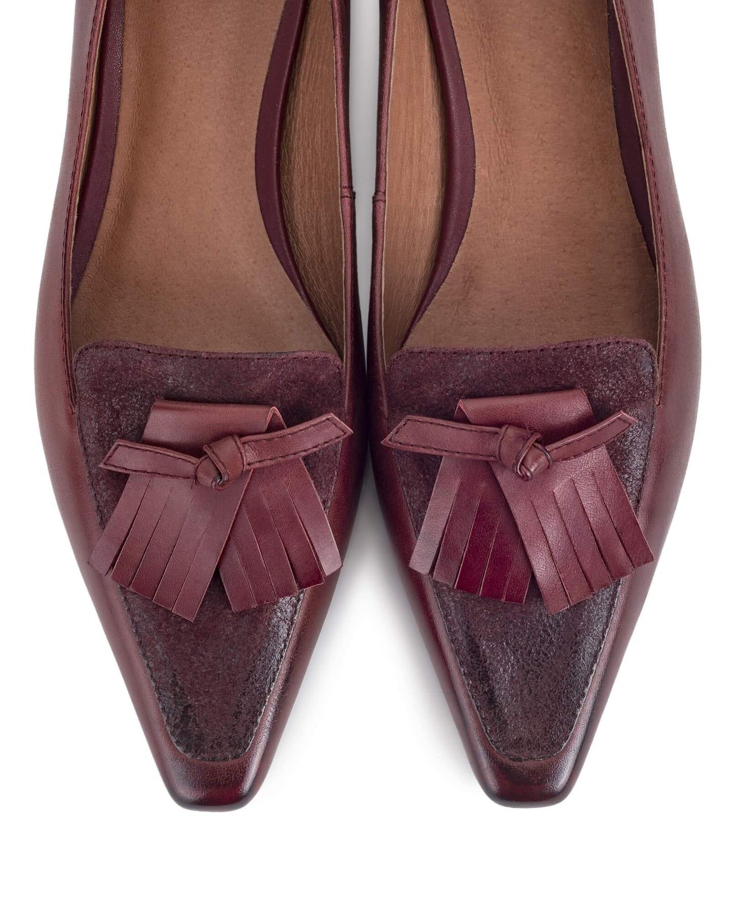 Moa - Fringed Leather Loafers