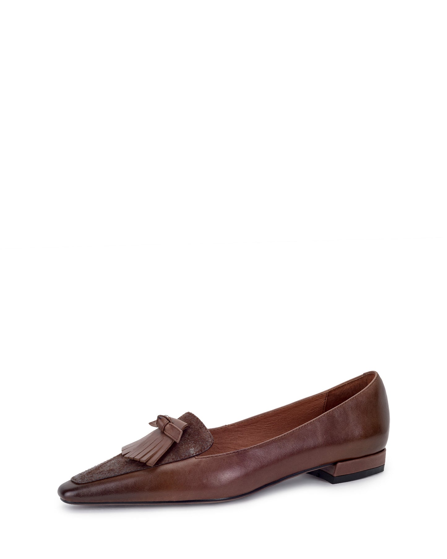 Moa - Fringed Leather Loafers