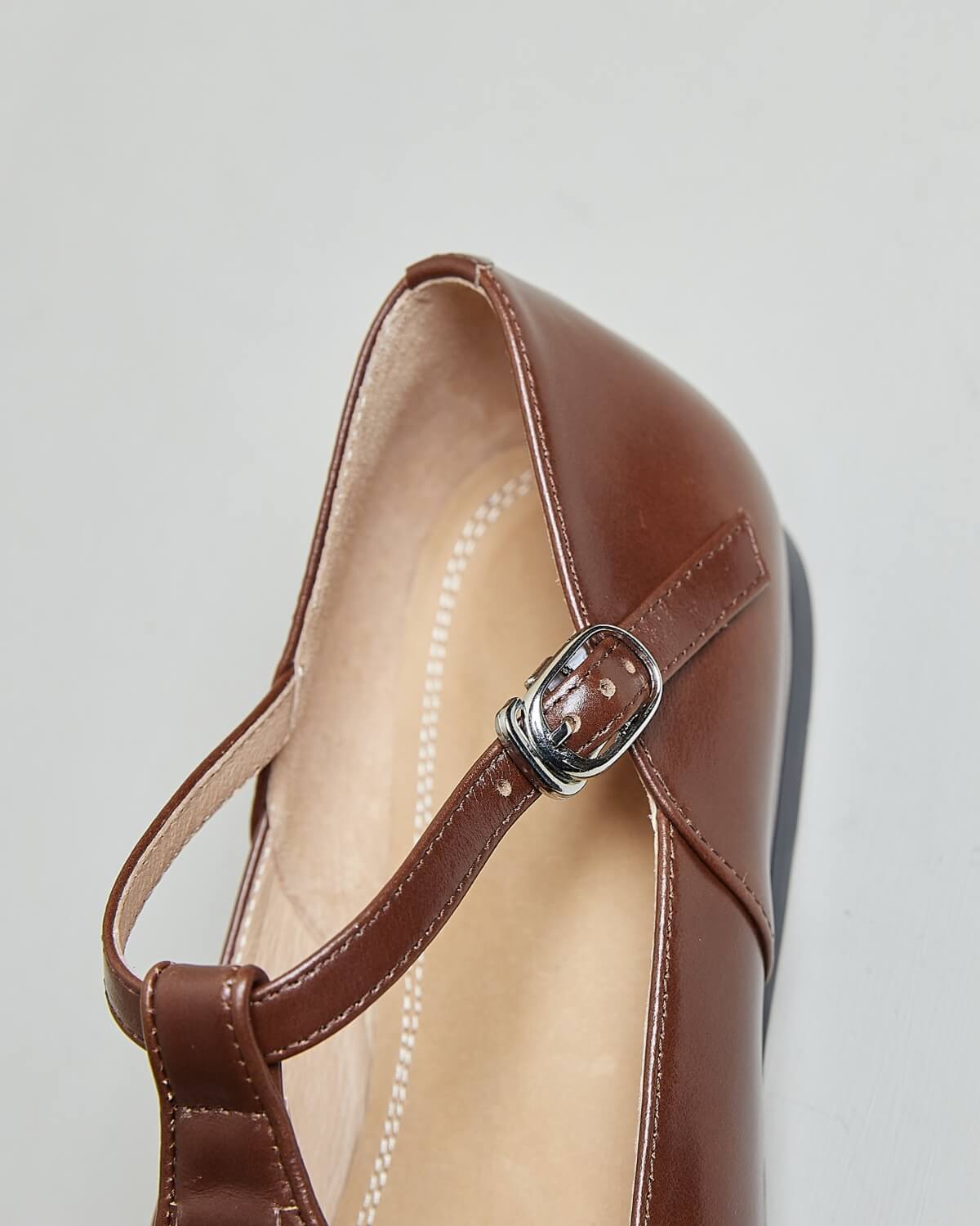 Mons - T Strap Woven Loafers