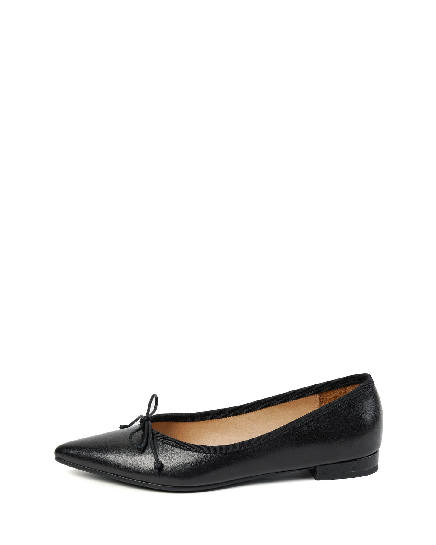Nosa-black-leather-flats