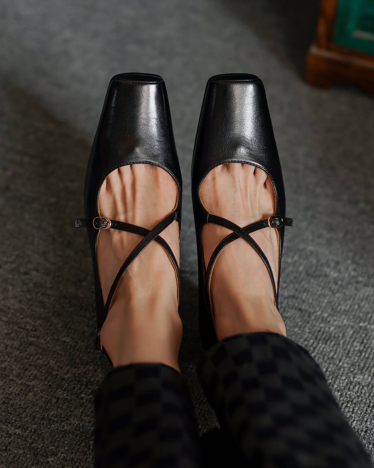 Offa - Cross Strap Pumps