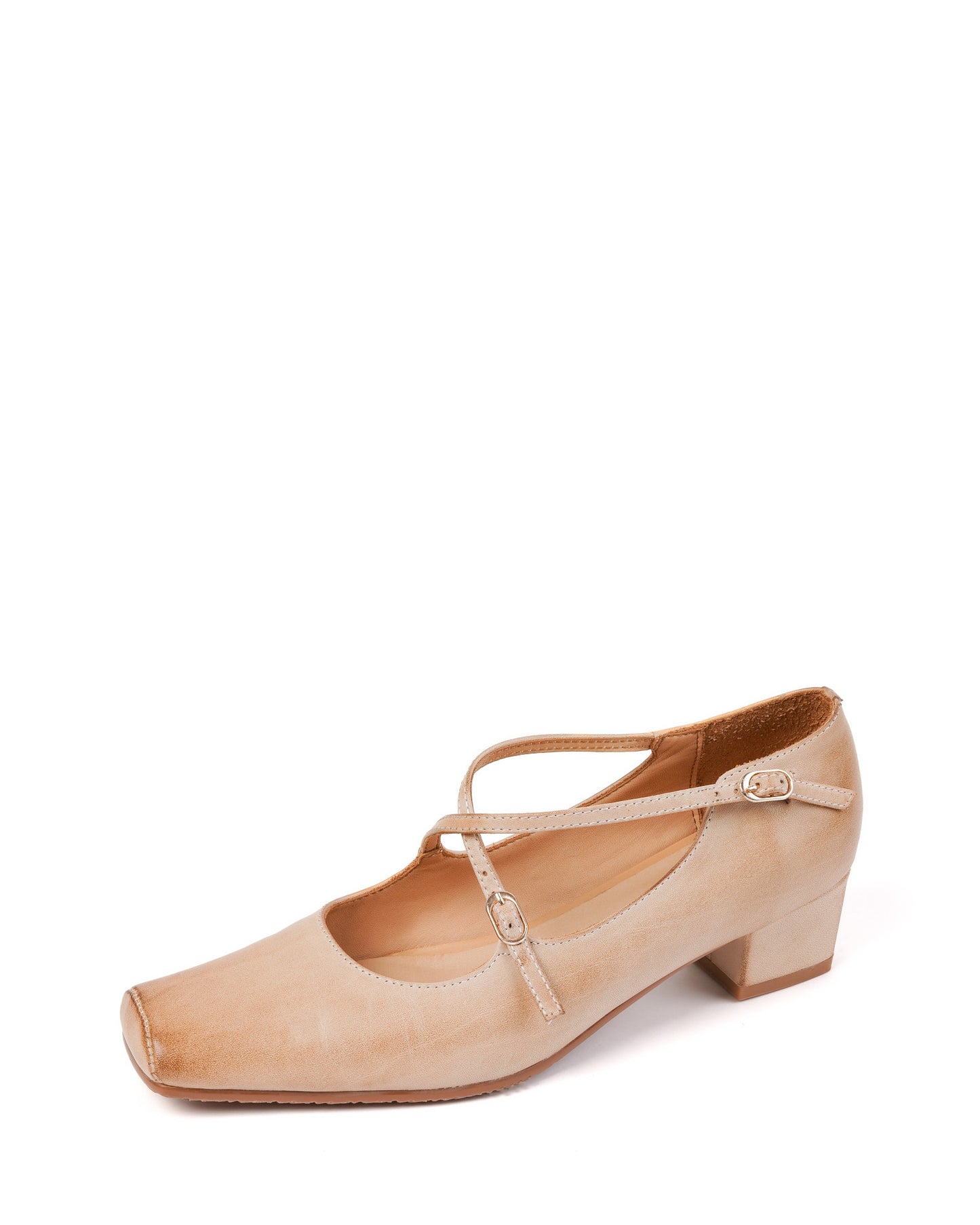 Offa-Nude-Leather-Cross-Strap-Pumps