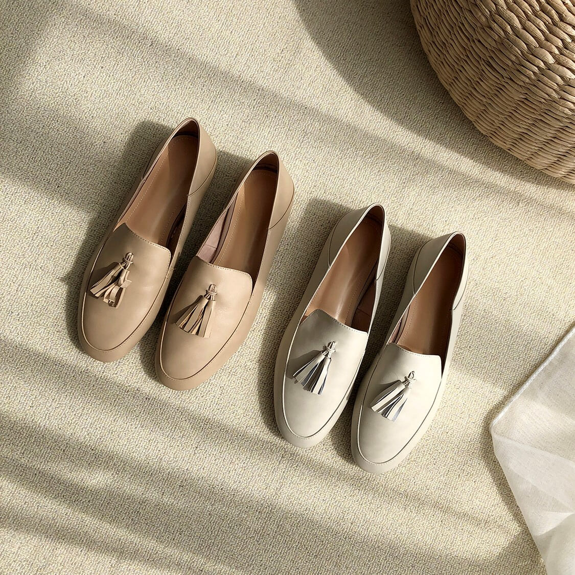 ROLISA-Ville-Tassels-Flat-Loafers-Leather