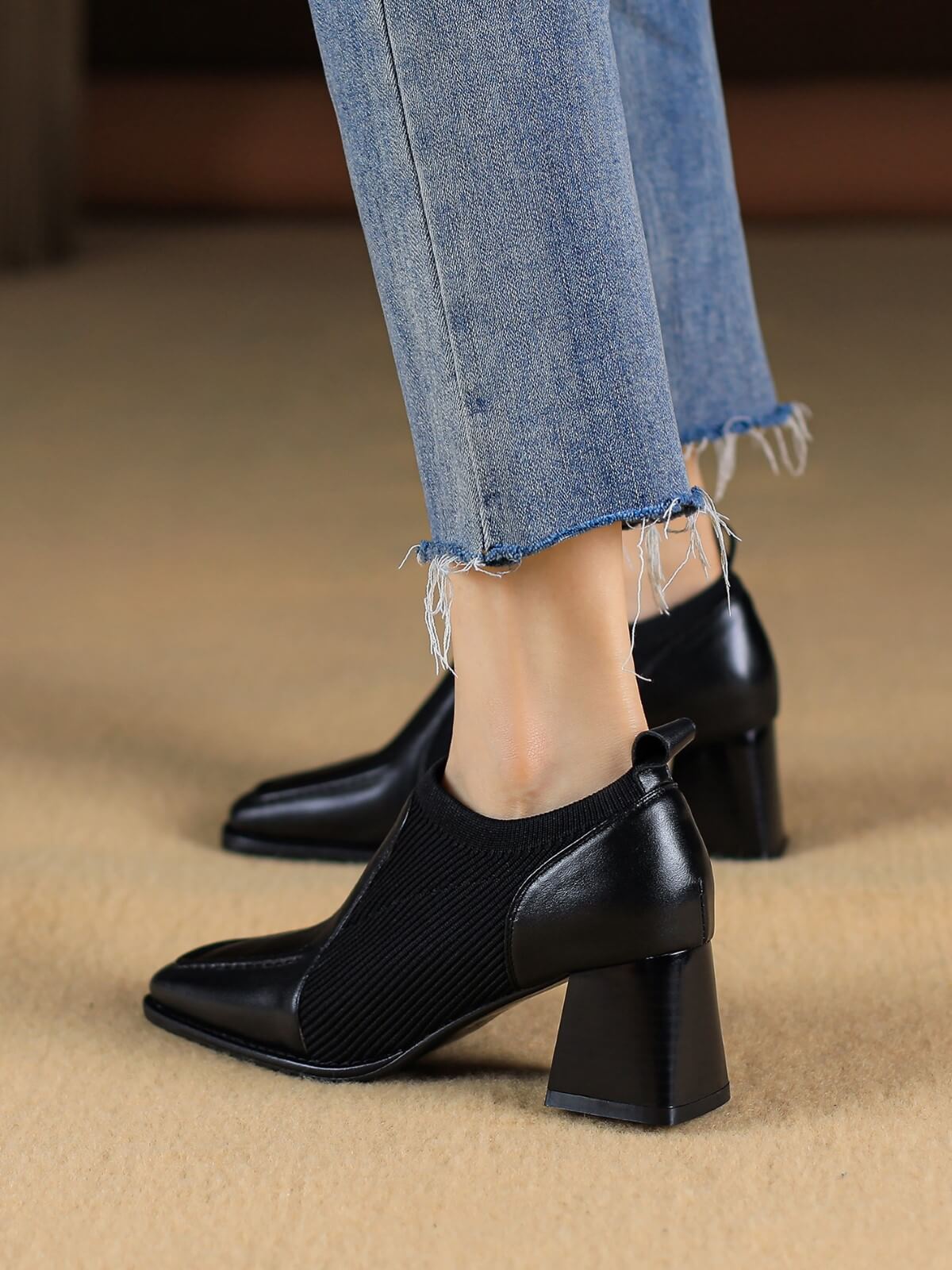 Rafa-Moc-Toe-Black-Leather-Boots-Model-1
