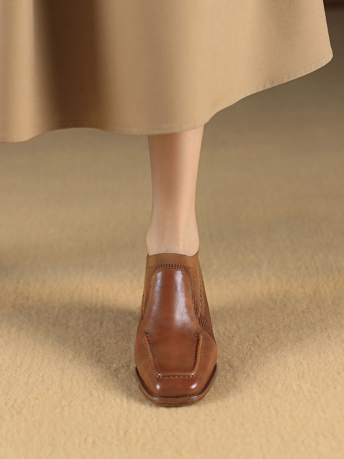 Rafa-Moc-Toe-Brown-Leather-Boots-Model-1