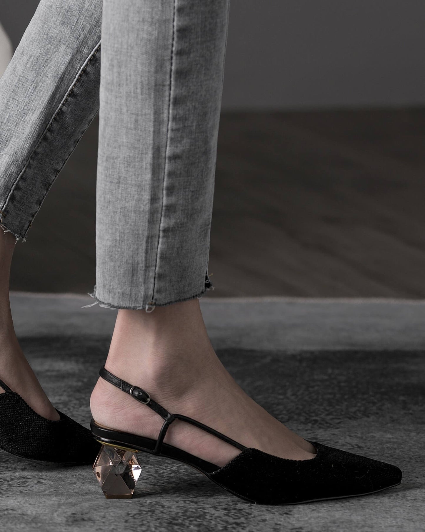 Siva-Crystal-Heel-Slingbacks-Model-3