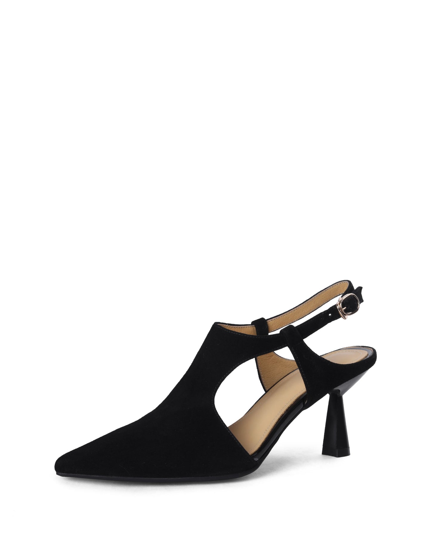 Viane-T-Strap-Black-Suede-Slingbacks