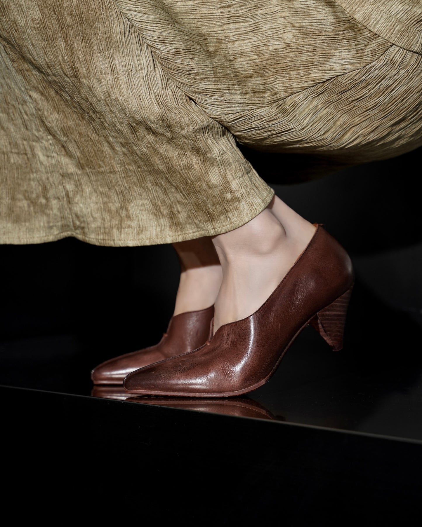 623 - Zapatos de piel de caballo