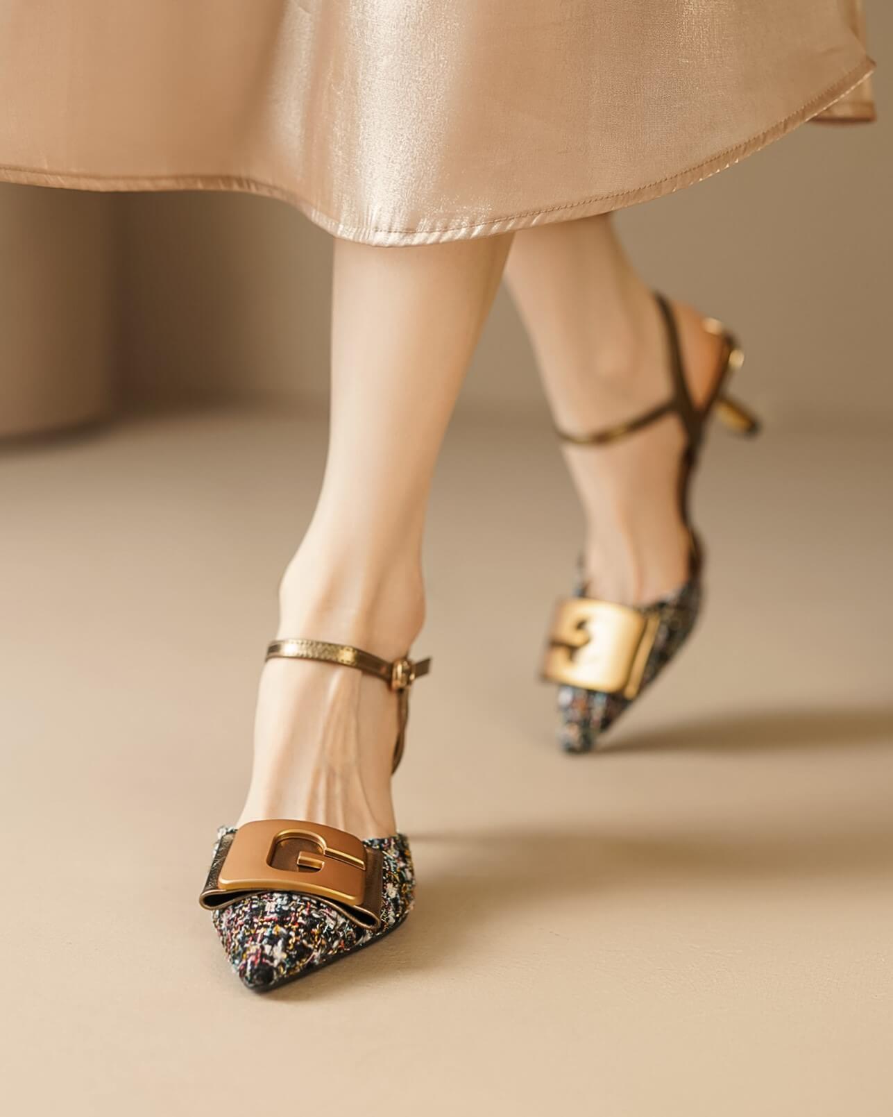 Cife-g-buckle-heels-balck-model