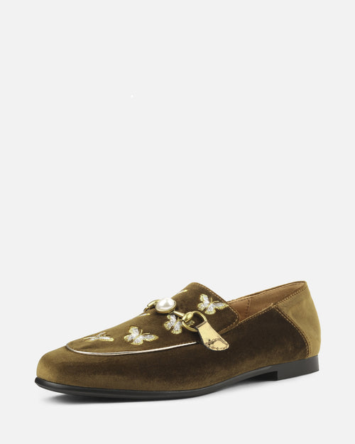 Coria - Embroidery Loafers