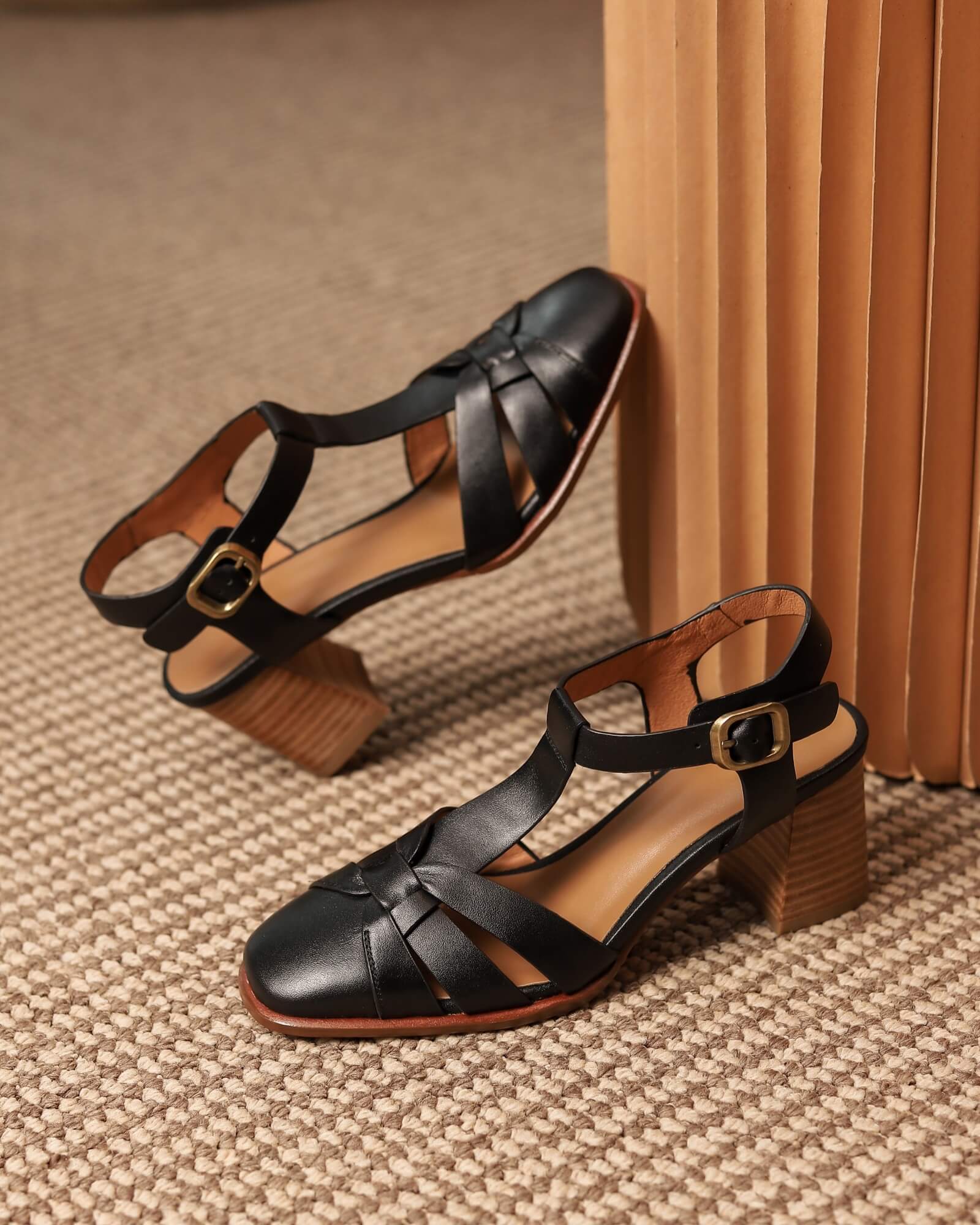 Fargo - Zapatos de salón de piel