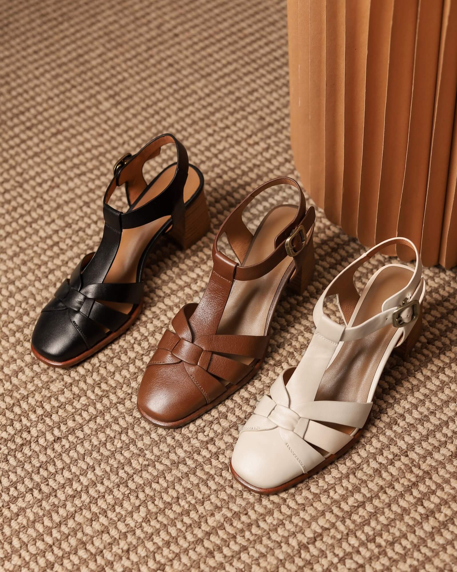 Fargo - Zapatos de salón de piel